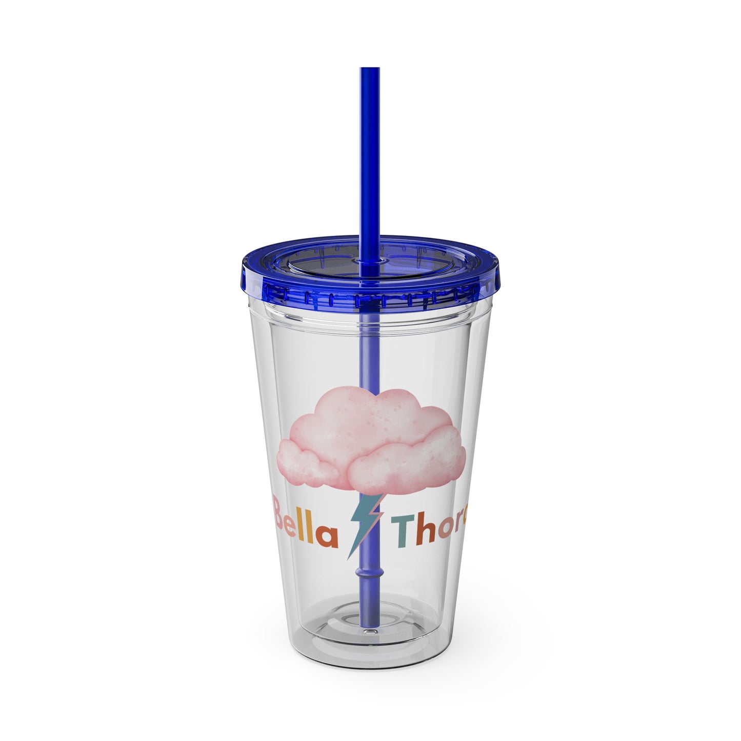 ☁️⚡ 16oz BELLA THORA LOGO TUMBLER – WHERE SWEET MEETS STRONG ⚡☁️