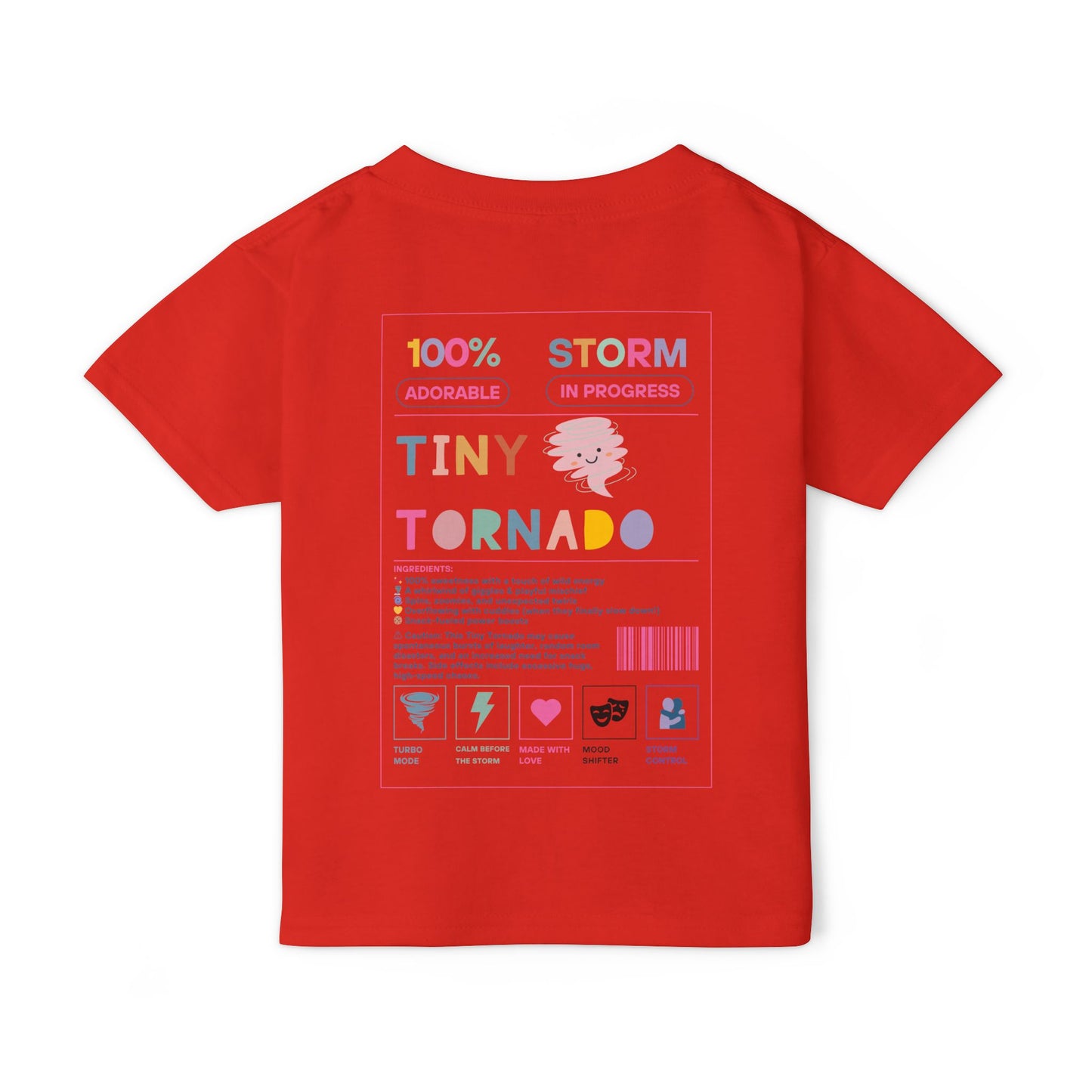 "Tiny Tornado" Toddler Tee – For the Little Whirlwind in Your Life! 🌪️✨