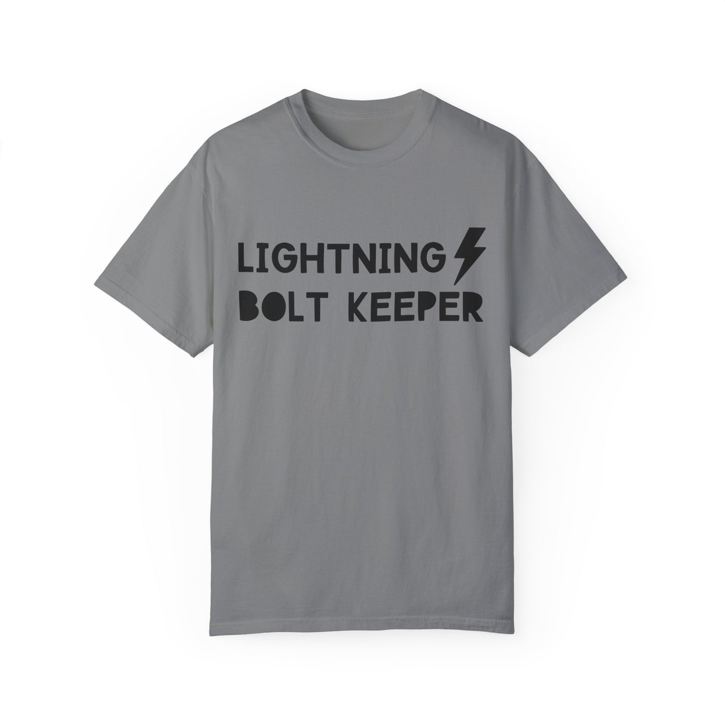 Lightning Bolt Keeper Parent Tee – Powered by Love & Caffeine! ⚡☕