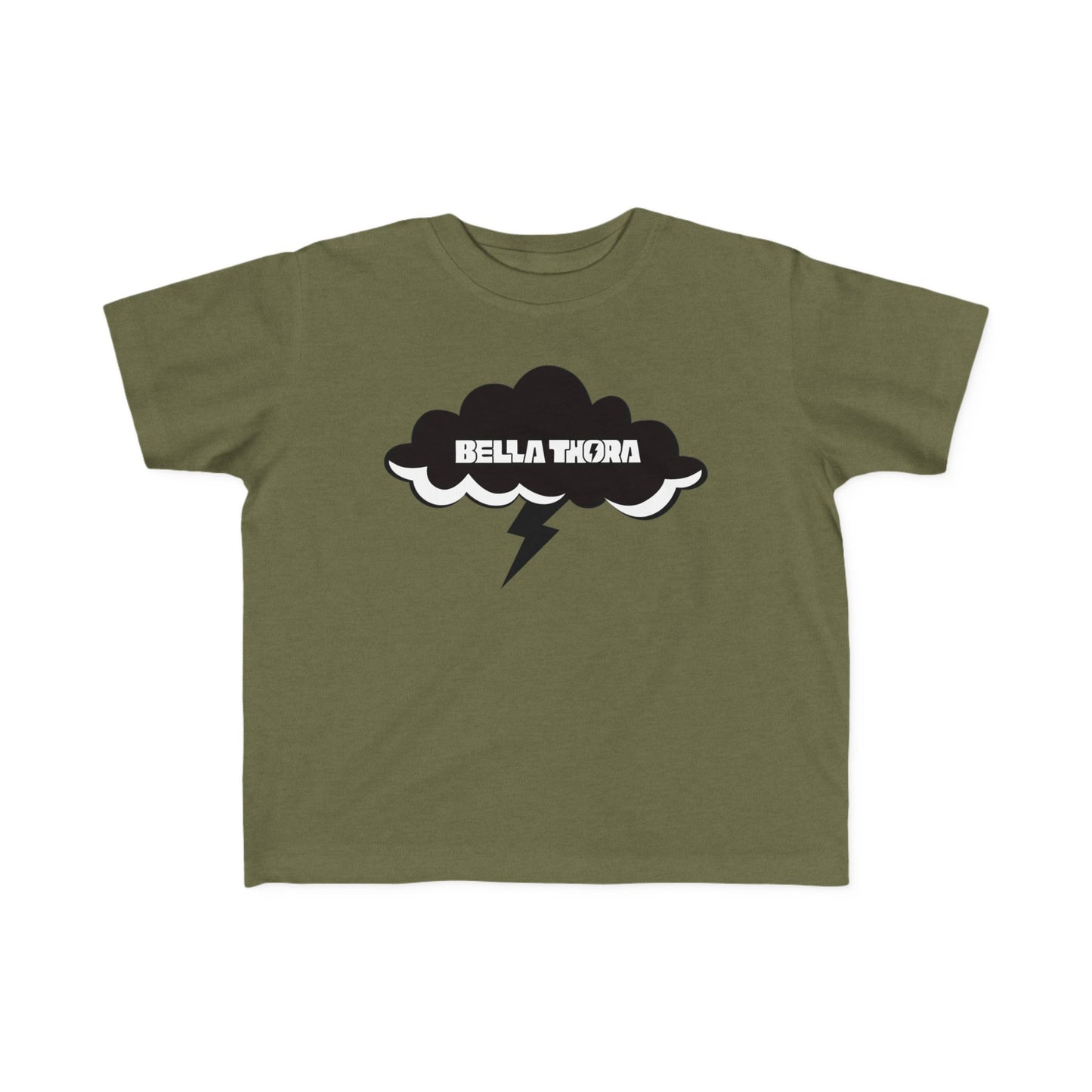 ⚡️ Bella Thora Toddler Tee – Little Storm, Big Style! FRONT Design