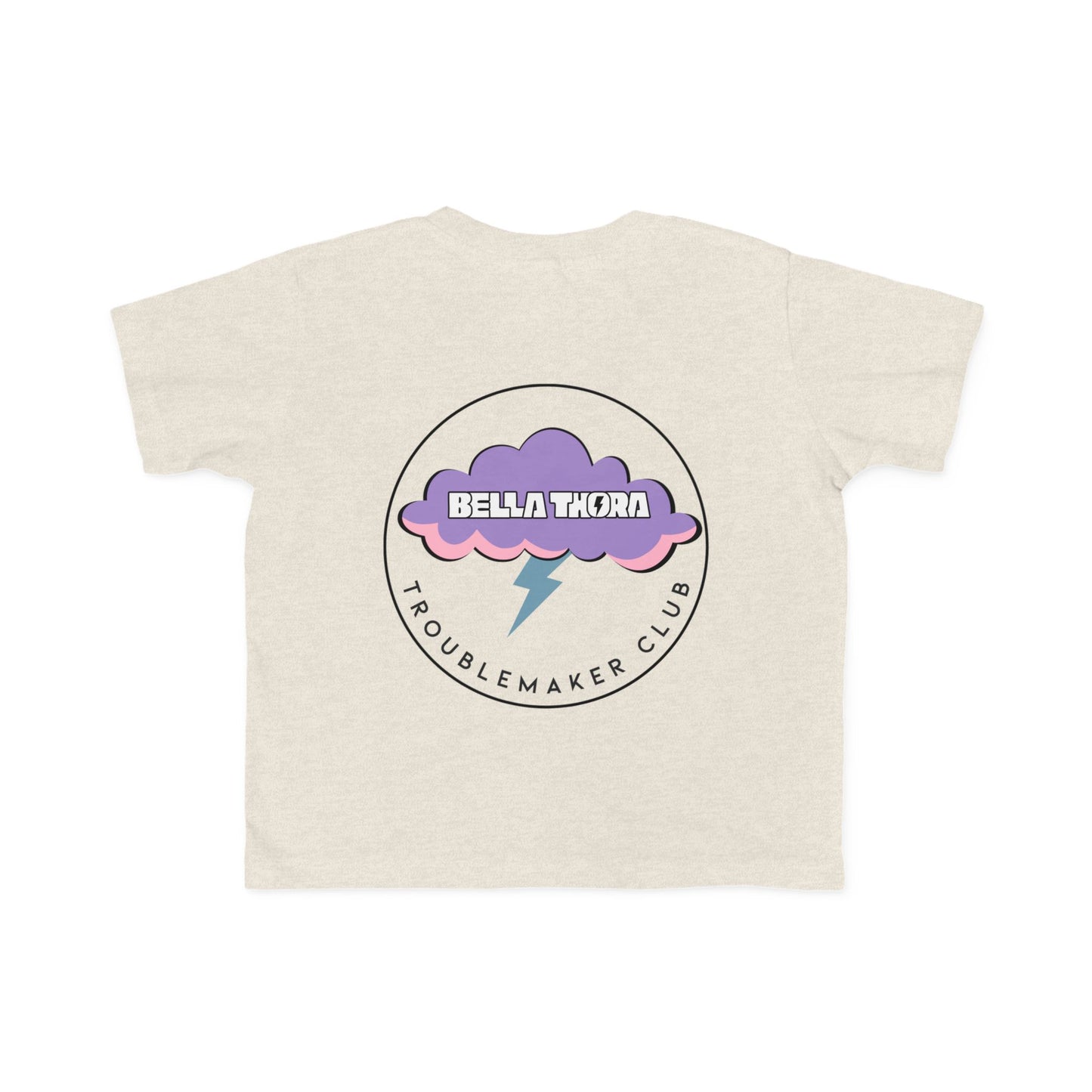 ⚡️ Bella Thora – Troublemaker Club Toddler Tee Design