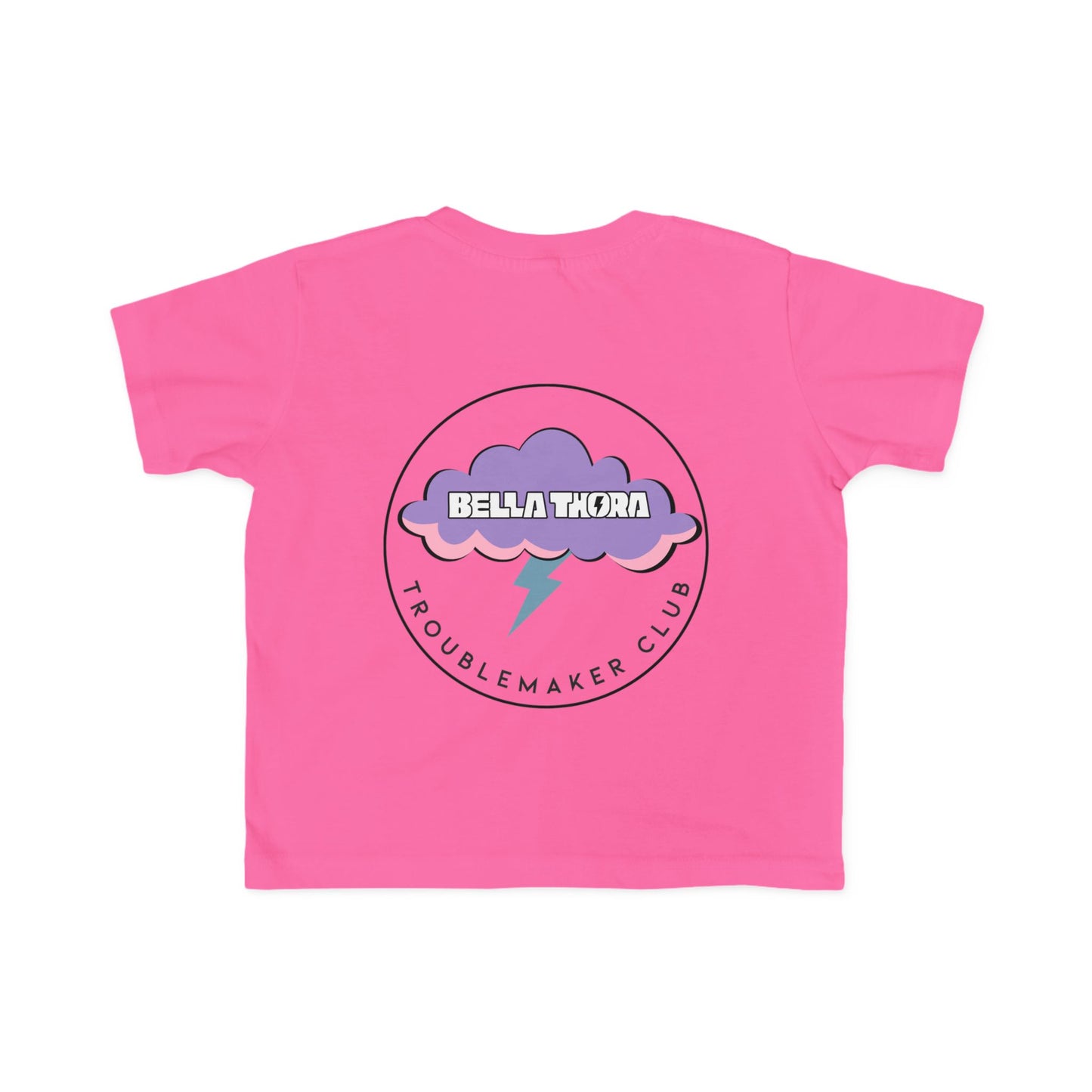 ⚡️ Bella Thora – Troublemaker Club Toddler Tee Design