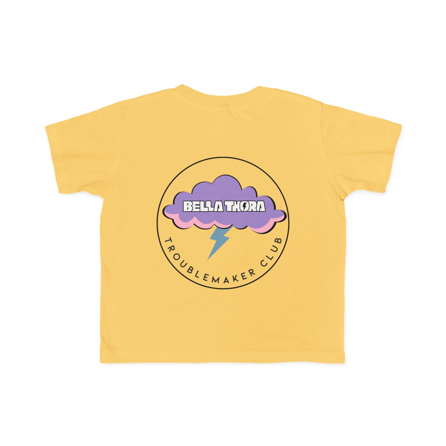 ⚡️ Bella Thora – Troublemaker Club Toddler Tee Design