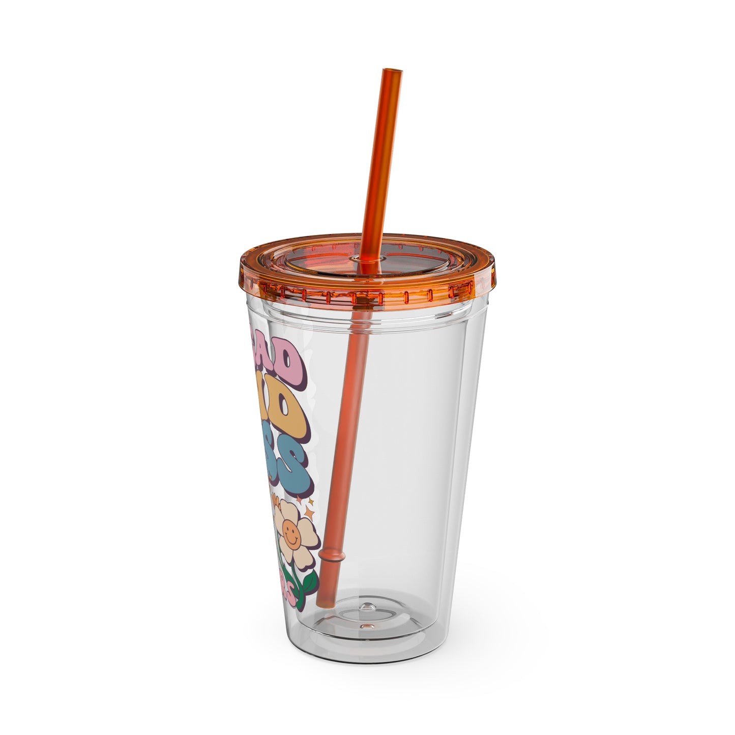 🌸✨ 16oz TUMBLER-SPREAD KINDNESS LIKE WILDFLOWERS – A CUP THAT BLOOMS WITH POSITIVITY! ✨🌸