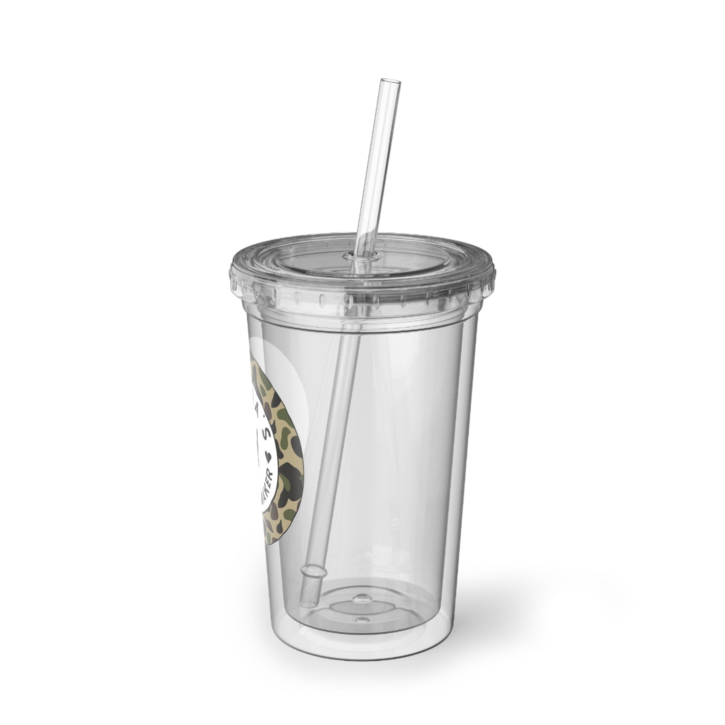 Camo Edition: Mamma’s Trouble Maker Tumbler💚