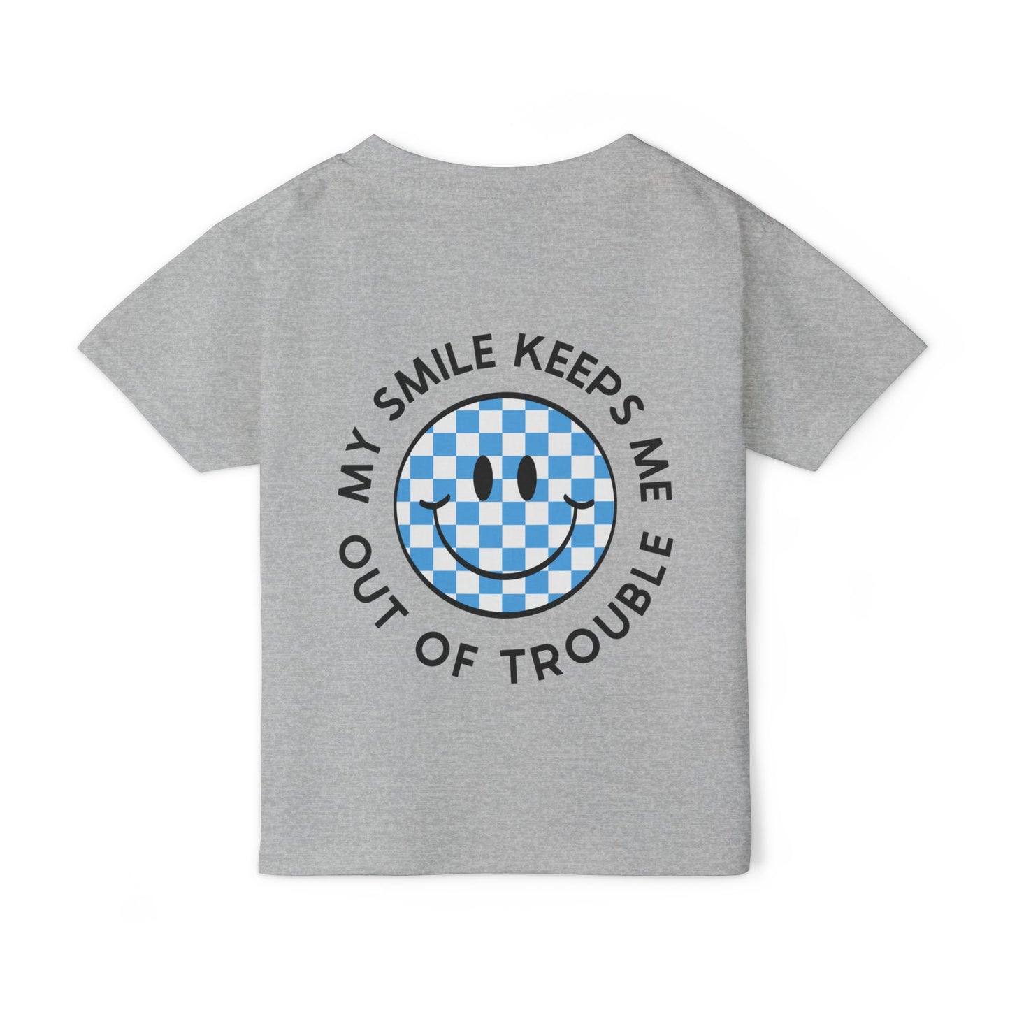 ππ MY SMILE KEEPS ME OUT OF TROUBLE β BLUE CHECKER EDITION ππ