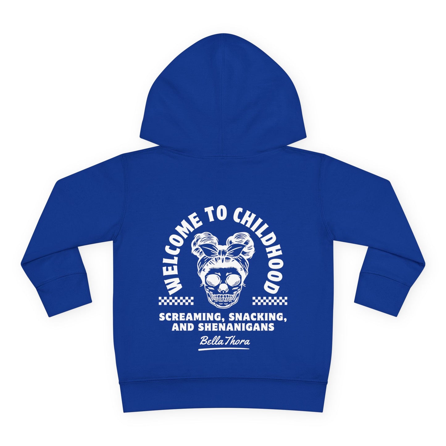 ππ€ WELCOME TO CHILDHOOD Toddler Hoodie - Screaming π±. Snacking πΏ. Shenanigans π