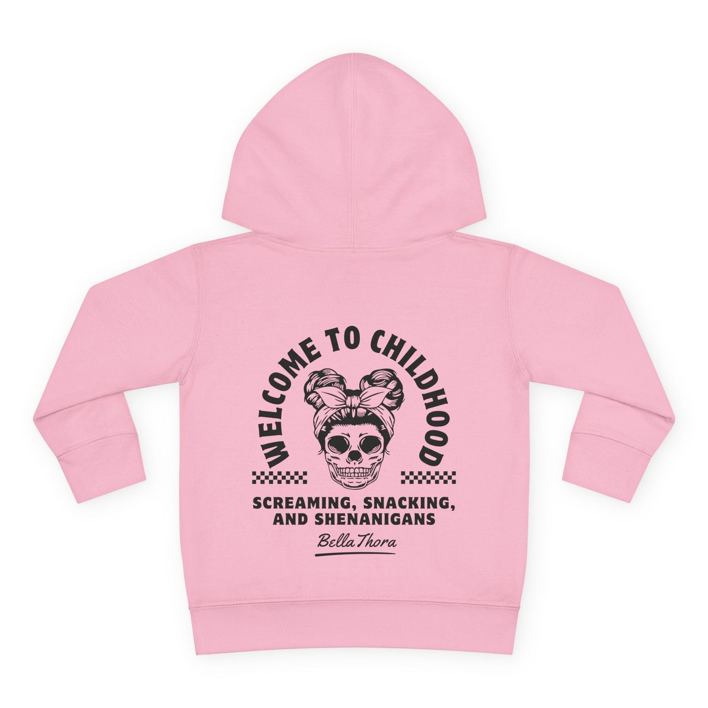 ππ€ WELCOME TO CHILDHOOD Toddler Hoodie - Screaming π±. Snacking πΏ. Shenanigans π