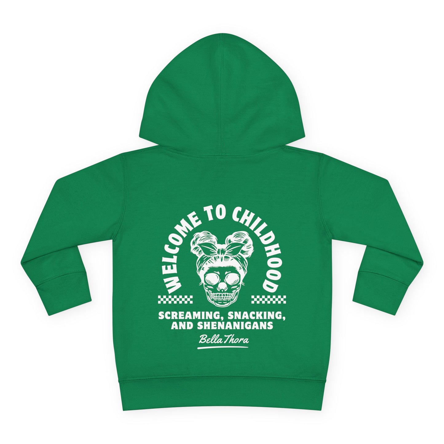 ππ€ WELCOME TO CHILDHOOD Toddler Hoodie - Screaming π±. Snacking πΏ. Shenanigans π