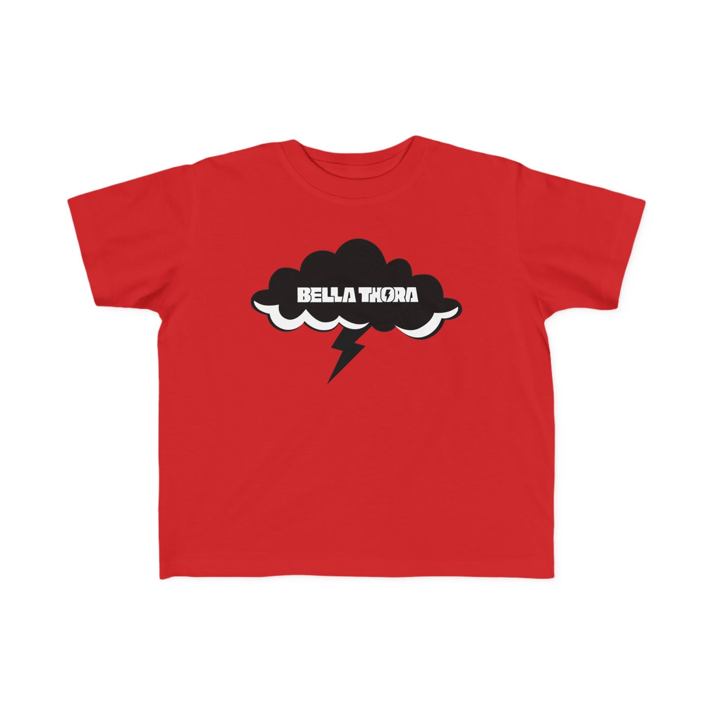 ⚡️ Bella Thora Toddler Tee – Little Storm, Big Style! FRONT Design