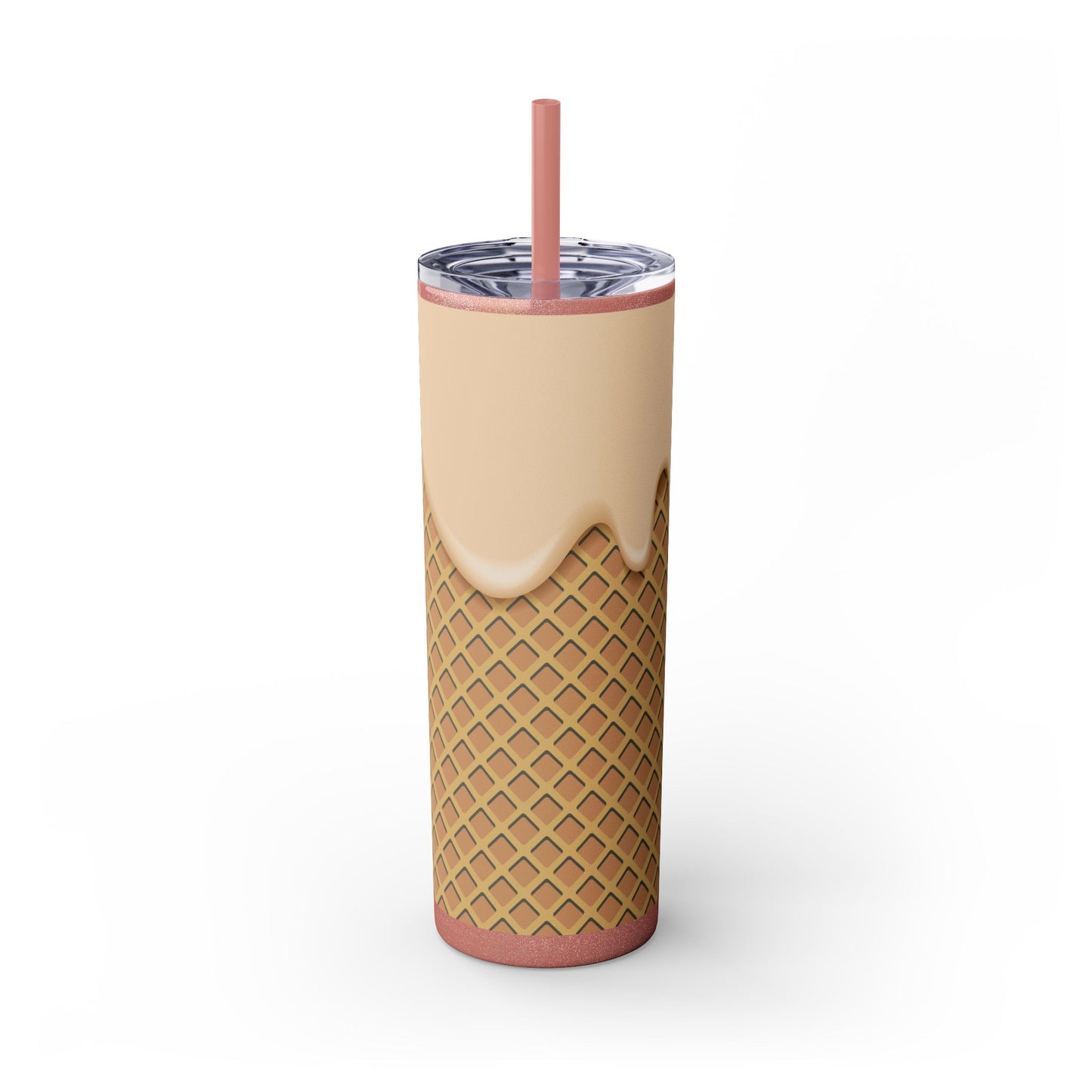 🍦Melt Happens – Ice Cream Cone Skinny Tumbler 🍦20oz