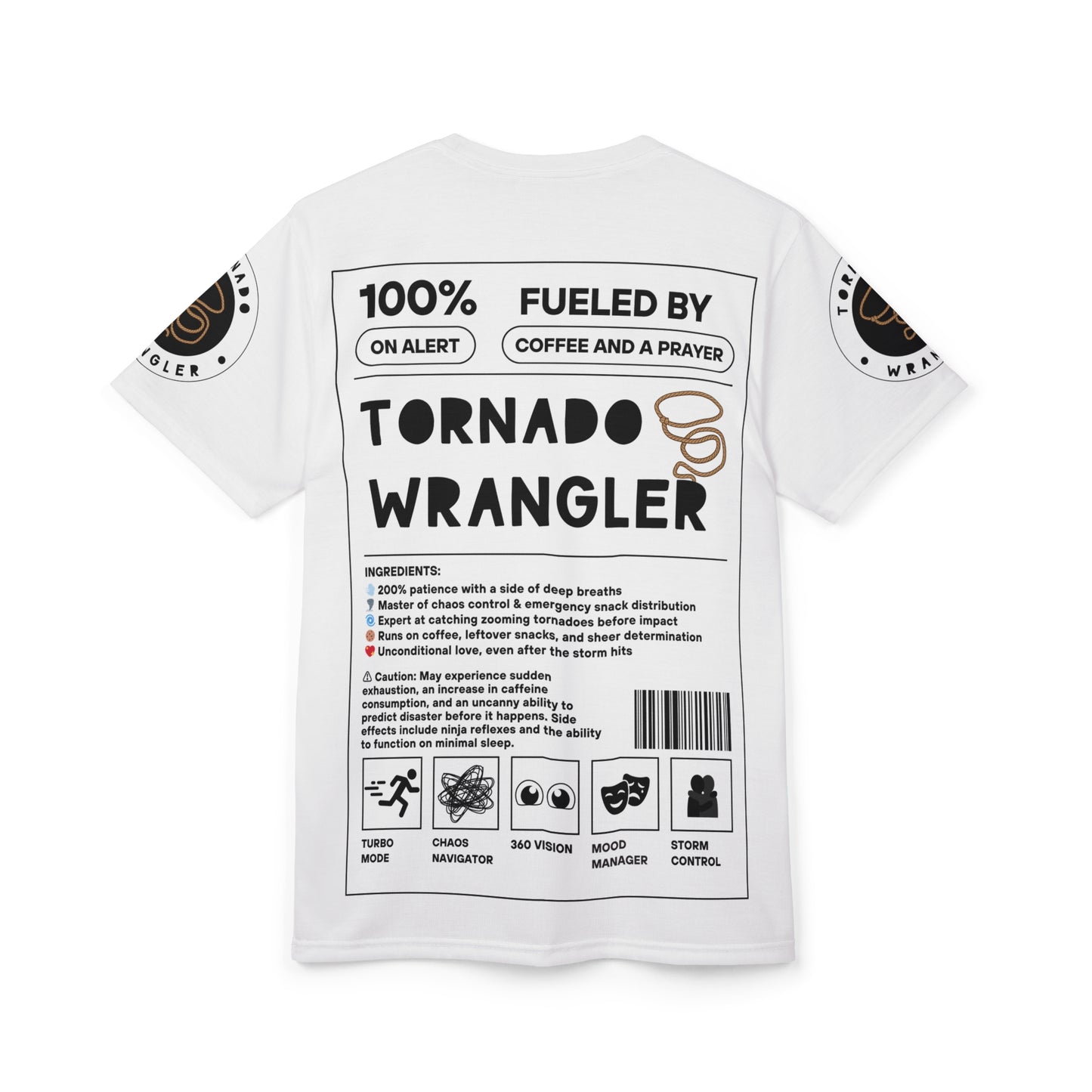 Tornado Wrangler: Because Calm is a Myth-Unisex Tee 🌪