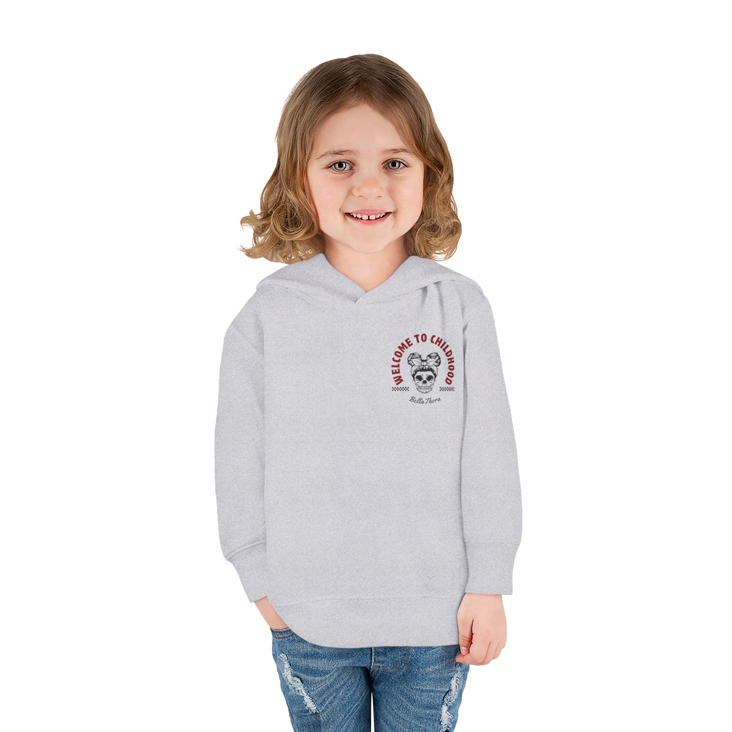 ππ€ WELCOME TO CHILDHOOD Toddler Hoodie - Screaming π±. Snacking πΏ. Shenanigans π