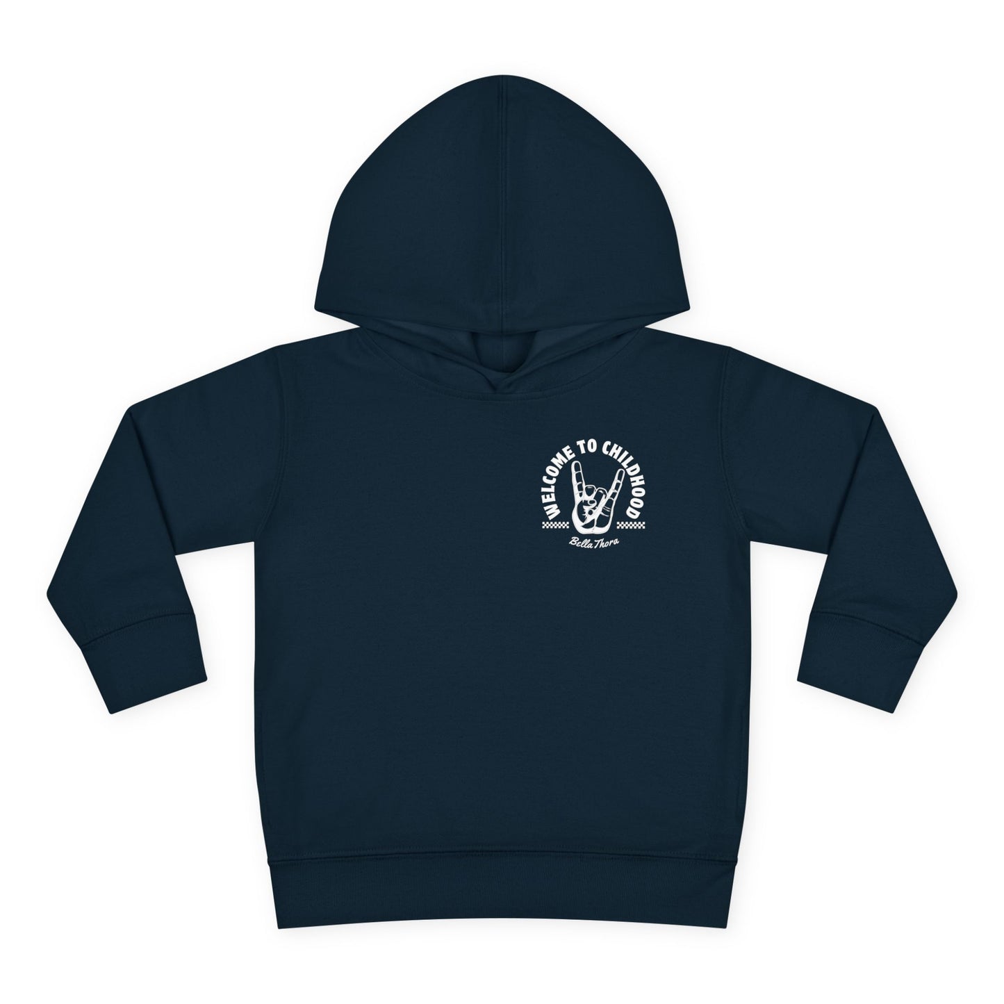 👶 WELCOME TO CHILDHOOD Toddler Pullover Hoodie-Hang Loose!