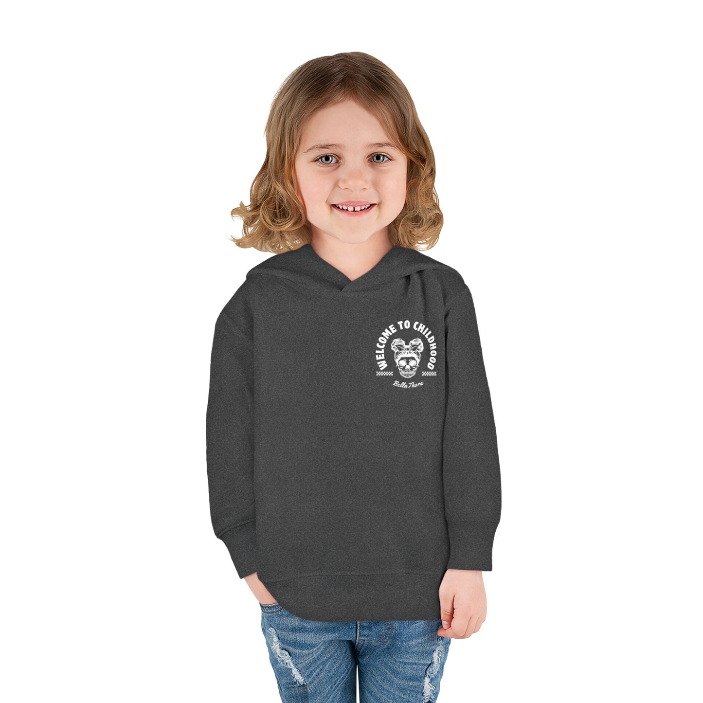 ππ€ WELCOME TO CHILDHOOD Toddler Hoodie - Screaming π±. Snacking πΏ. Shenanigans π
