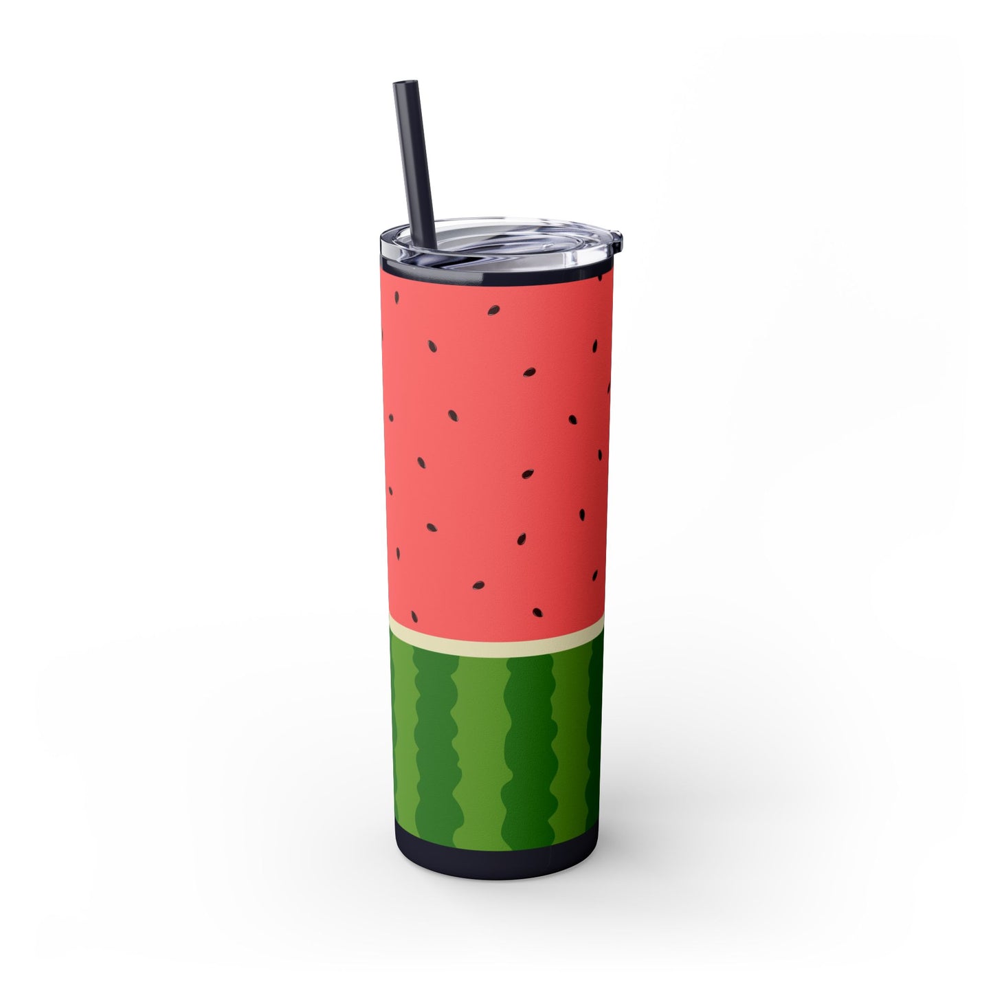 🍉 Sippin’ Sweet Summer – Watermelon Slice Skinny Tumbler 🍉 20oz