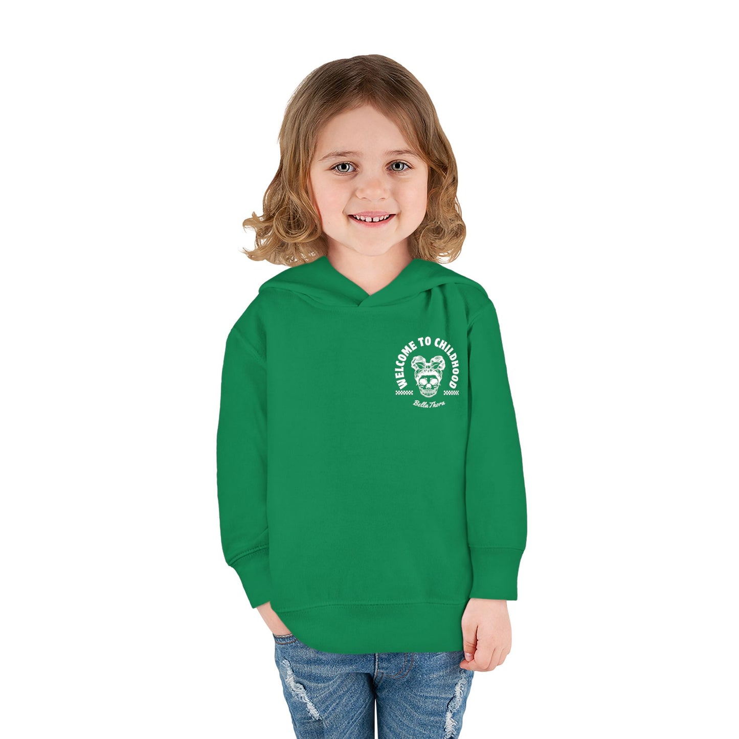 ππ€ WELCOME TO CHILDHOOD Toddler Hoodie - Screaming π±. Snacking πΏ. Shenanigans π