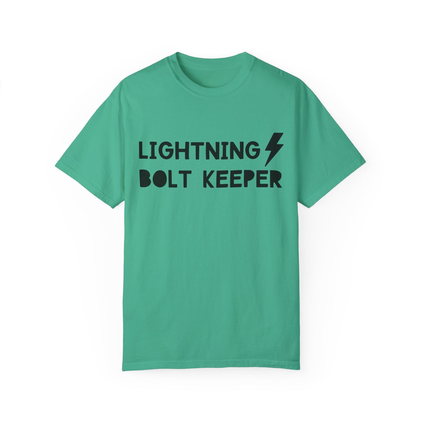 Lightning Bolt Keeper Parent Tee – Powered by Love & Caffeine! ⚡☕