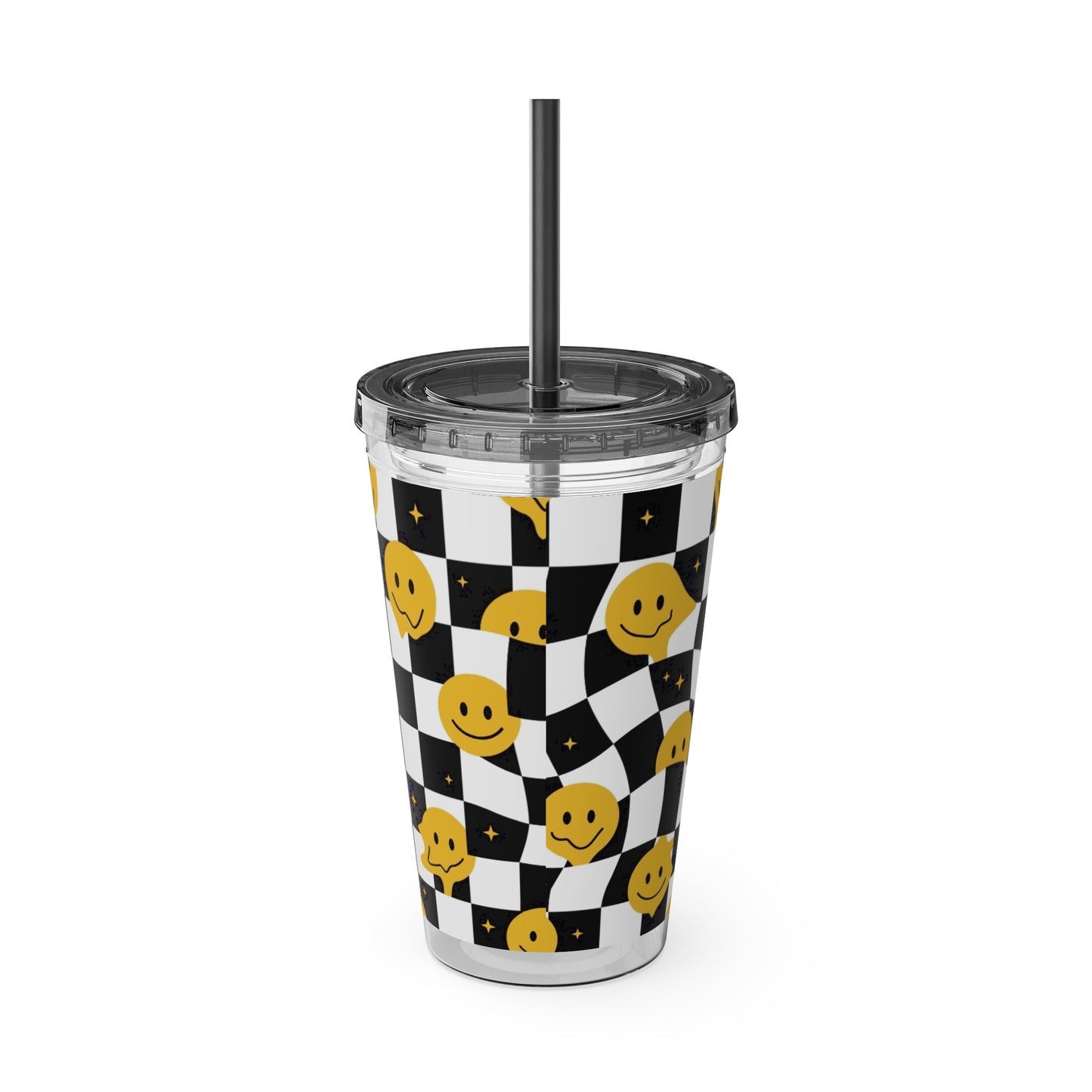 🖤⚡ MAMMA’S TROUBLE MAKER 16 OZ STRAW TUMBLER – CHAOS WITH A SMILE ⚡🖤
