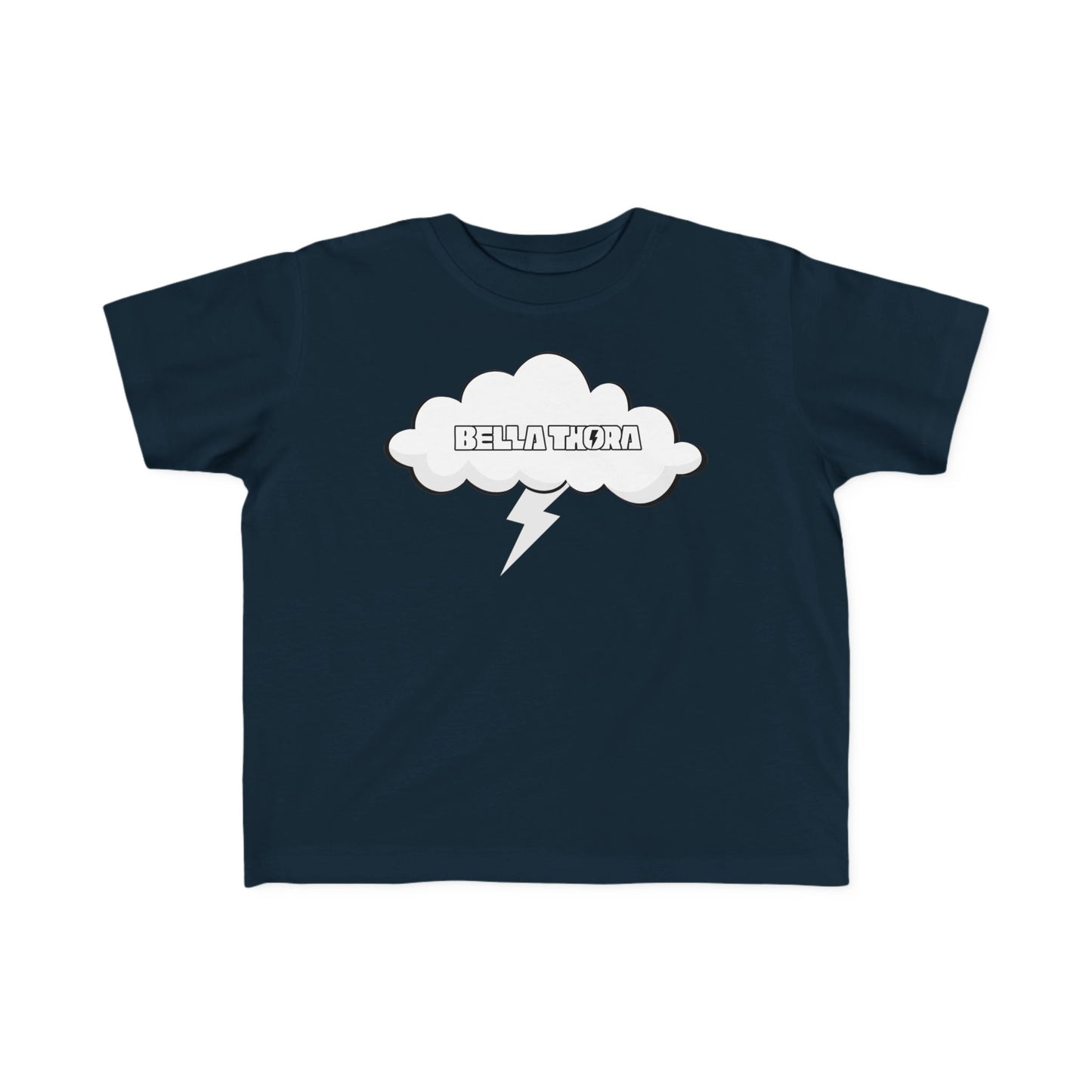 ⚡️ Bella Thora Toddler Tee – Little Storm, Big Style! FRONT Design