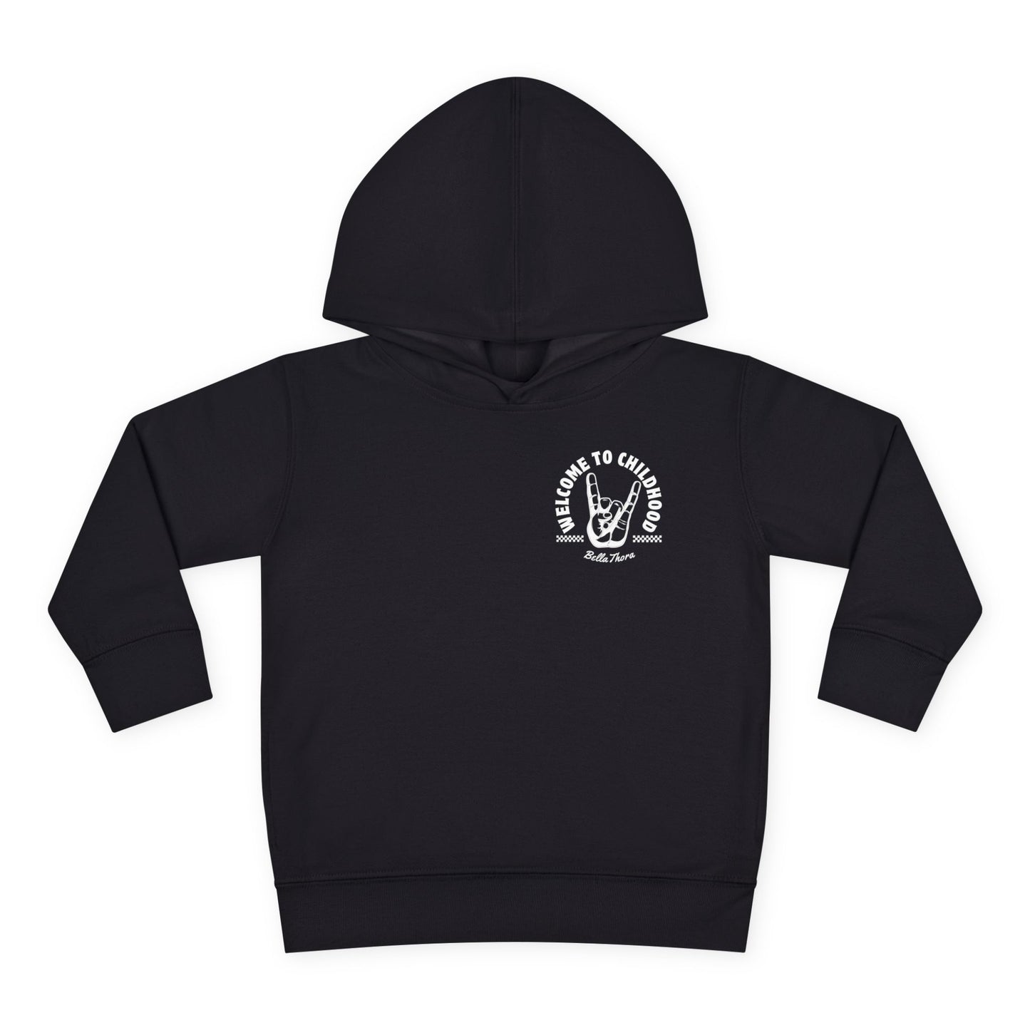 👶 WELCOME TO CHILDHOOD Toddler Pullover Hoodie-Hang Loose!