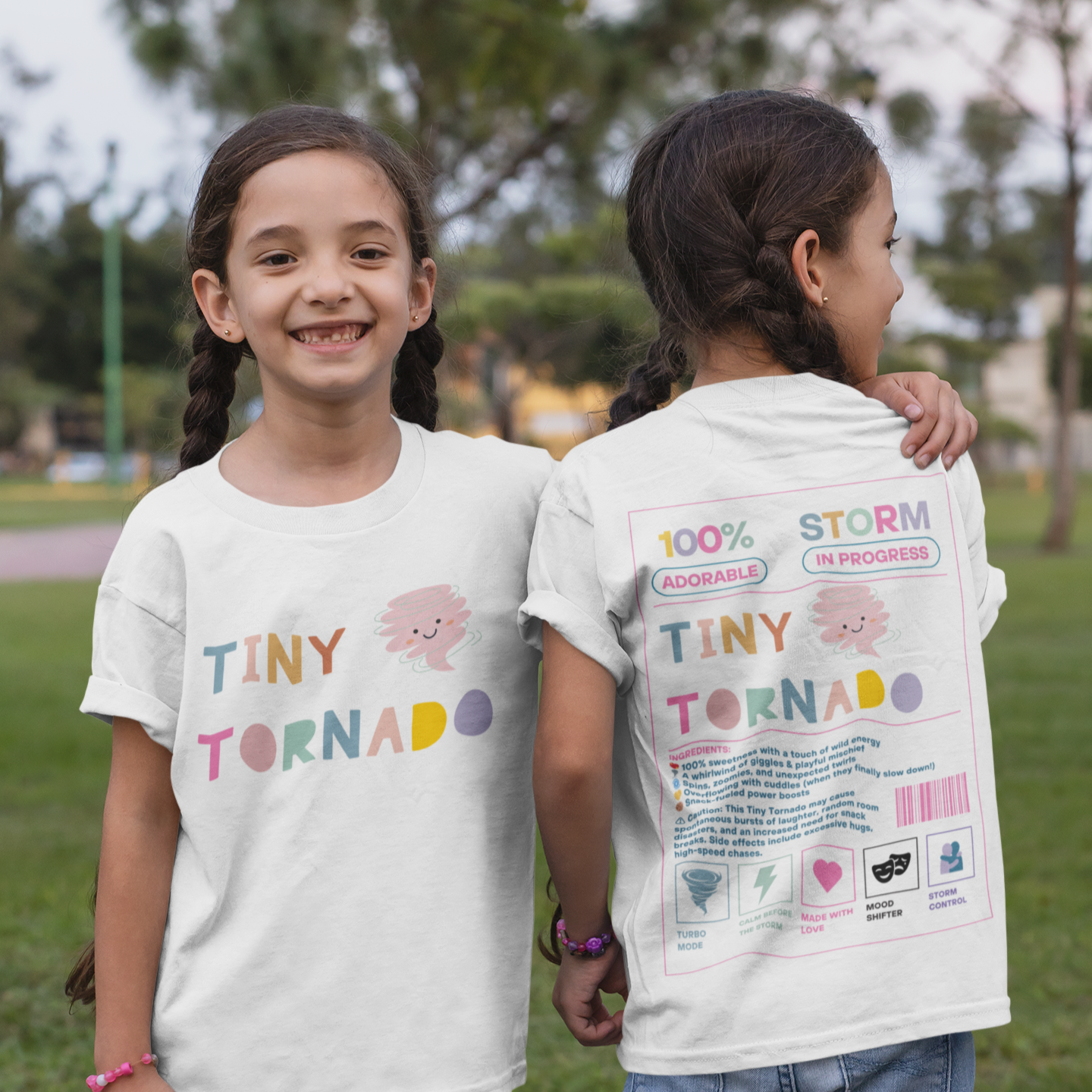 "Tiny Tornado" Toddler Tee – For the Little Whirlwind in Your Life! 🌪️✨