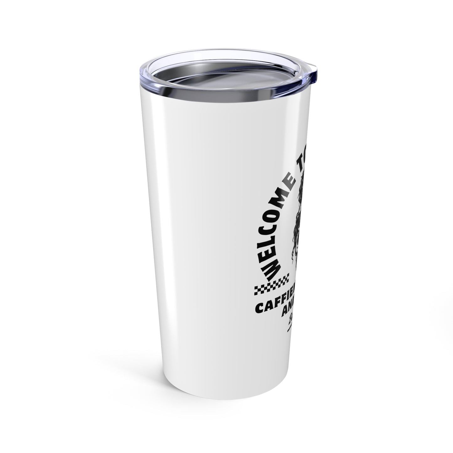 💀 WELCOME TO MOTHERHOOD 20oz Tumbler - Funny Gift for Moms