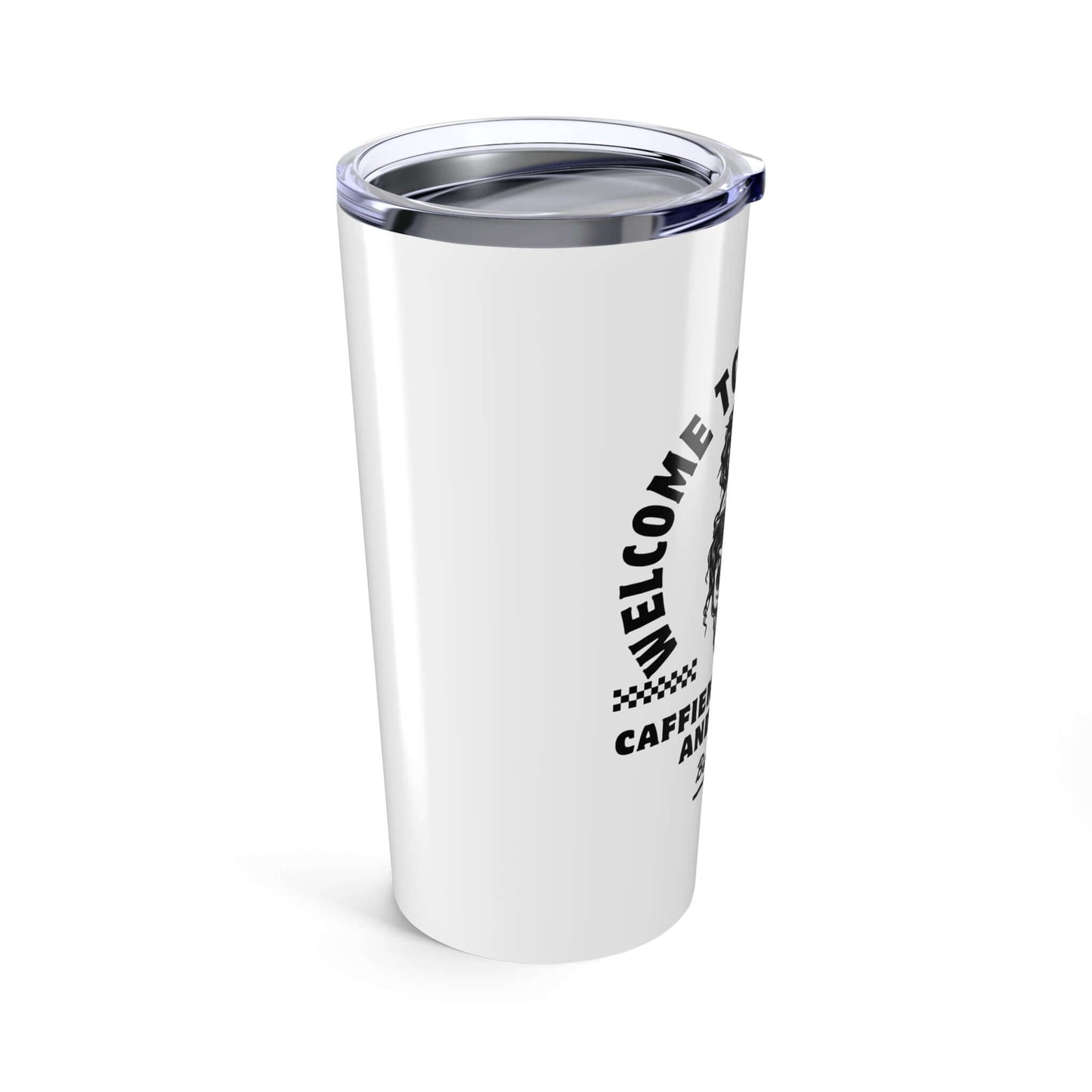 💀 WELCOME TO MOTHERHOOD 20oz Tumbler - Funny Gift for Moms