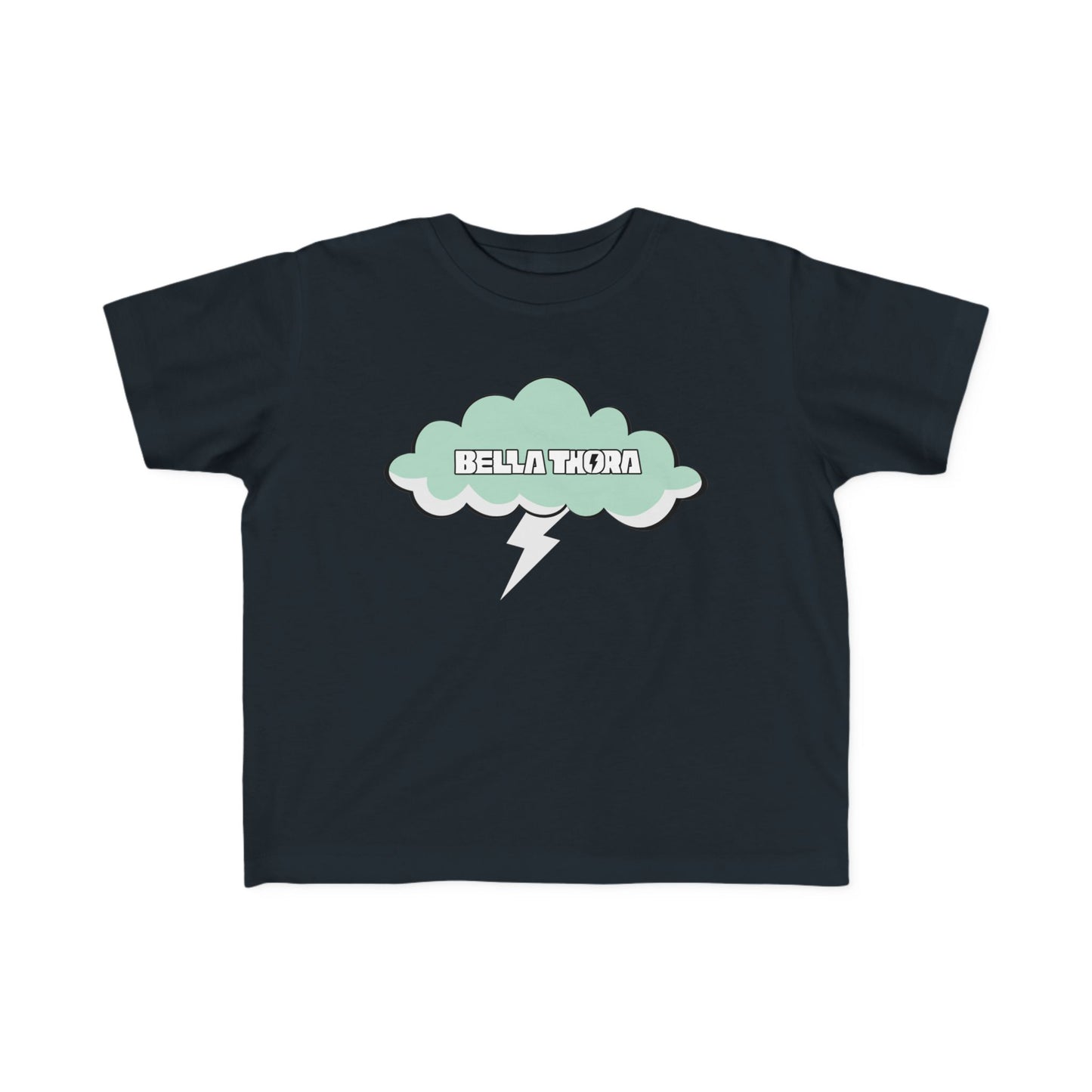⚡️ Bella Thora Toddler Tee – Little Storm, Big Style! FRONT Design