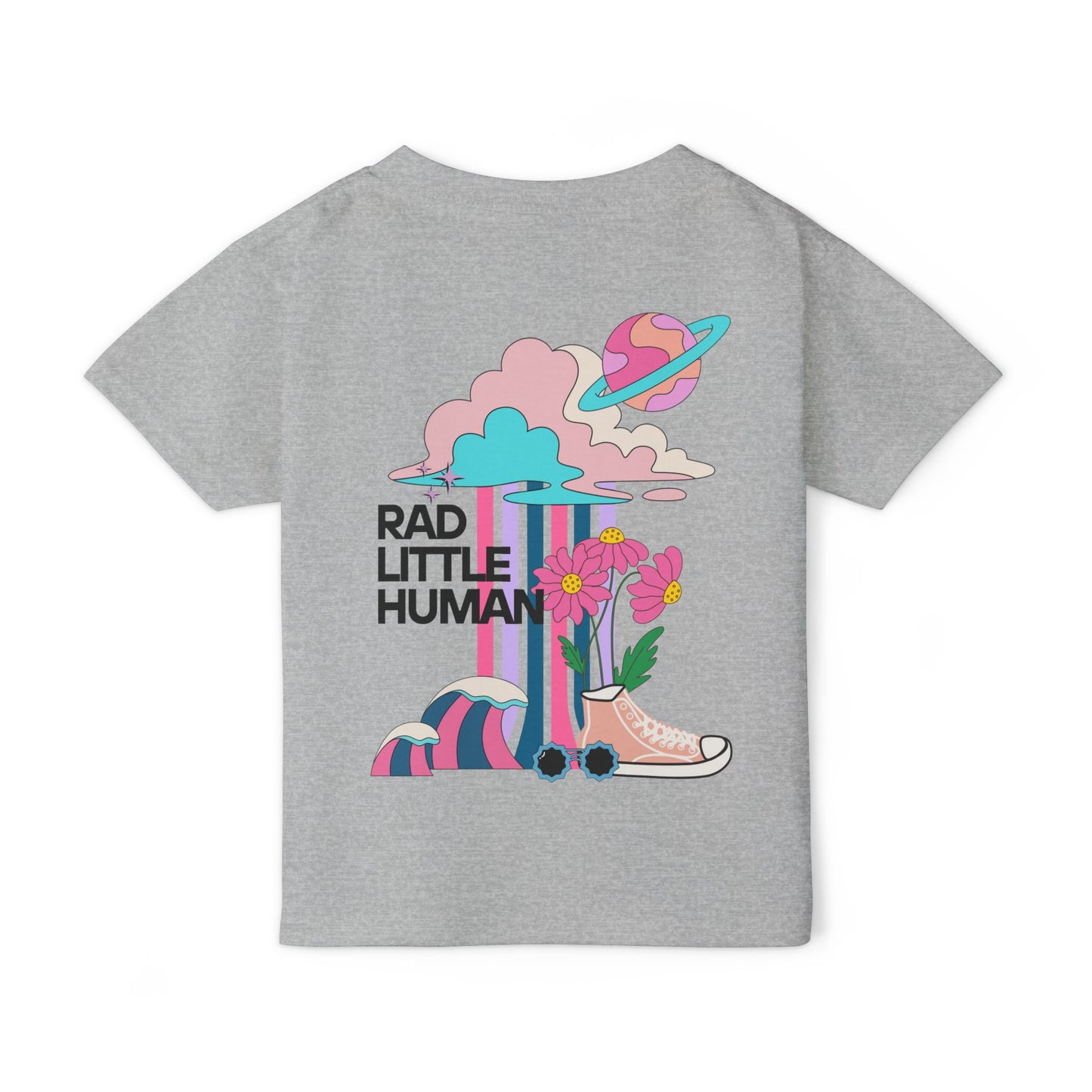 🌸✨ RAD LITTLE HUMAN – FOR THE FREE SPIRITED, WILD-HEARTED KIDDO! ✨🌸- Cute Toddler T-Shirt