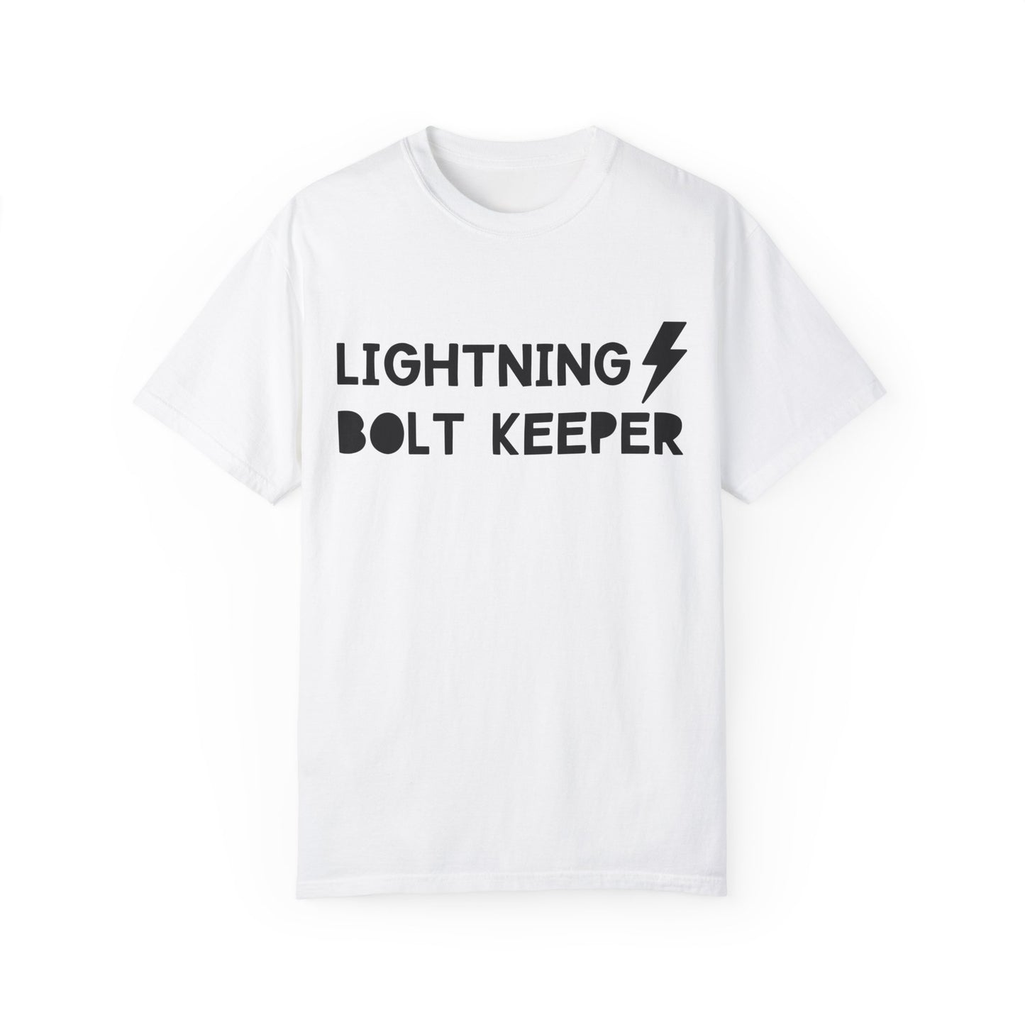 Lightning Bolt Keeper Parent Tee – Powered by Love & Caffeine! ⚡☕
