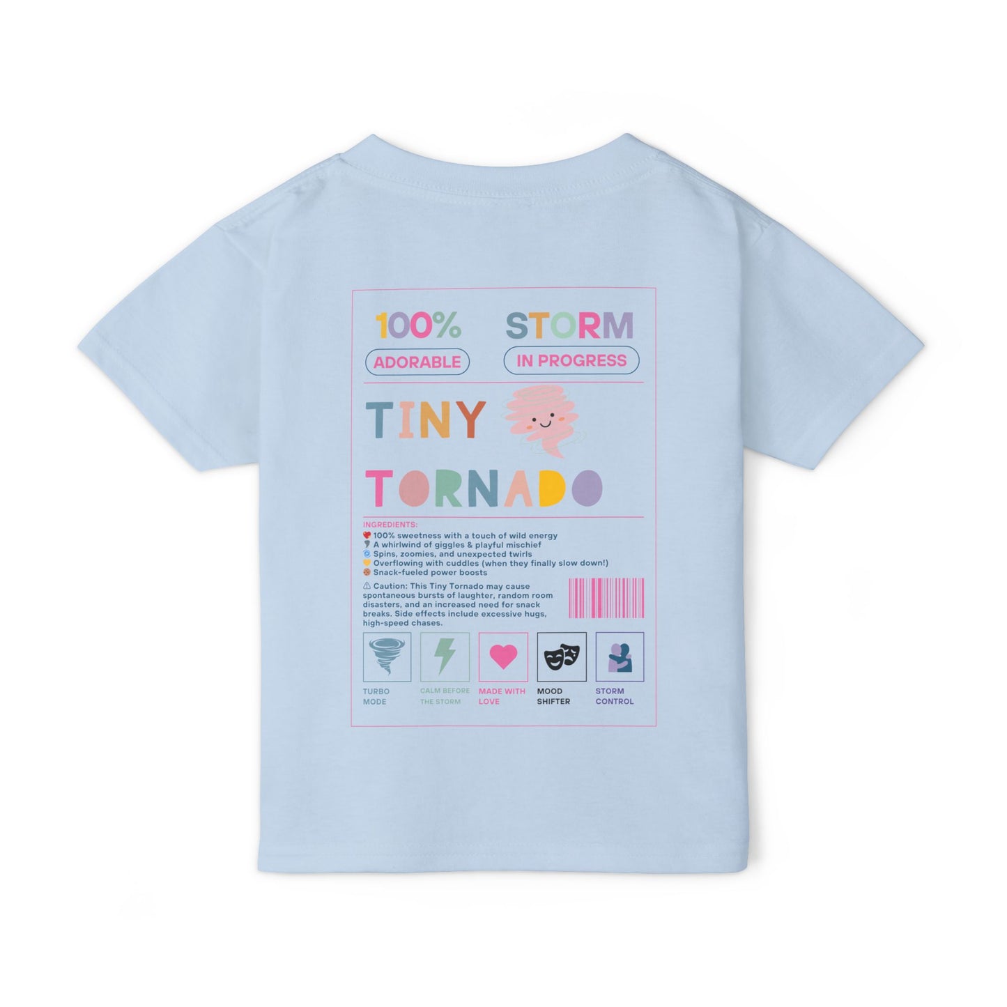 "Tiny Tornado" Toddler Tee – For the Little Whirlwind in Your Life! 🌪️✨