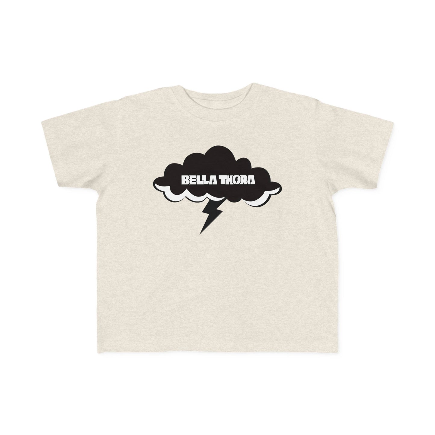 ⚡️ Bella Thora Toddler Tee – Little Storm, Big Style! FRONT Design