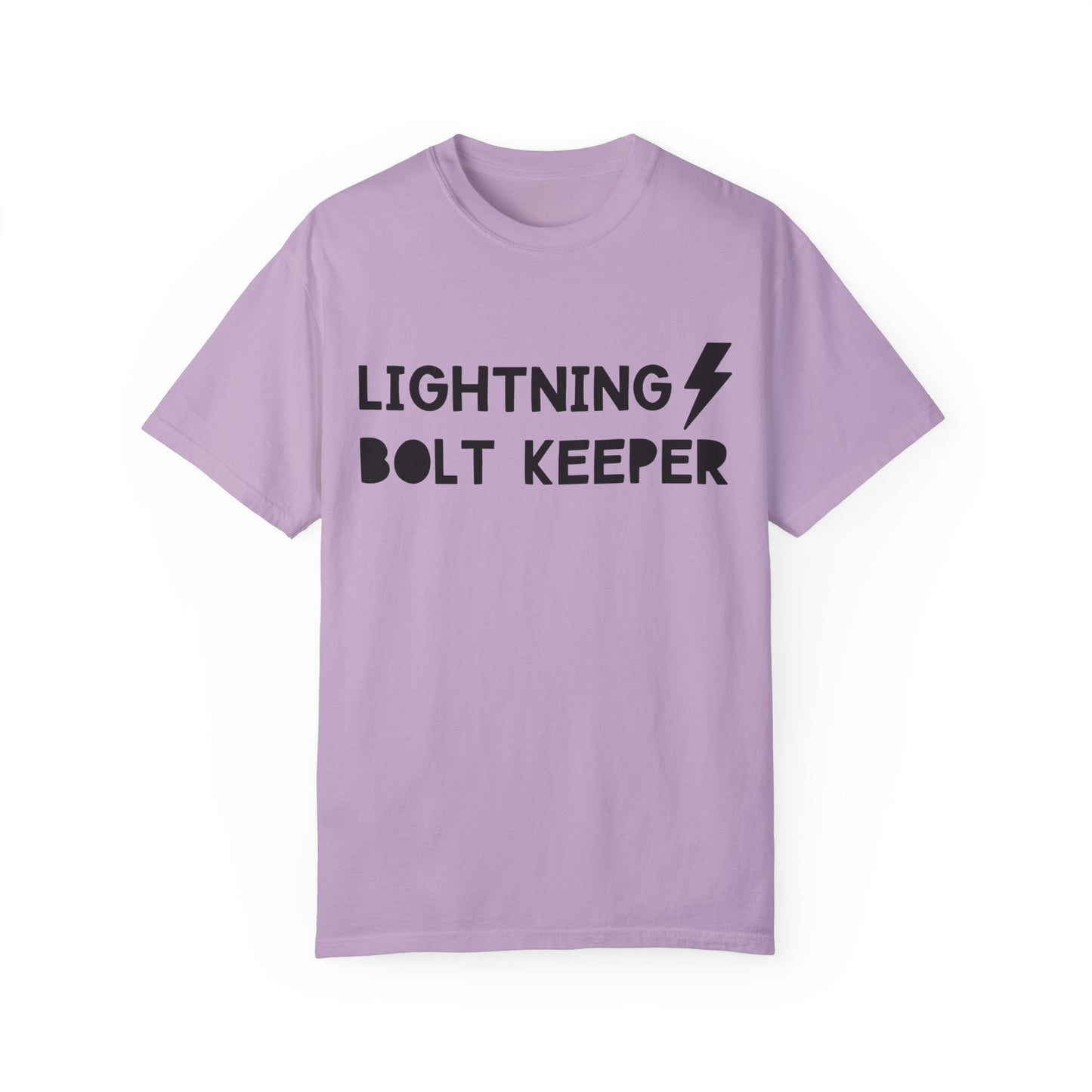 Lightning Bolt Keeper Parent Tee – Powered by Love & Caffeine! ⚡☕