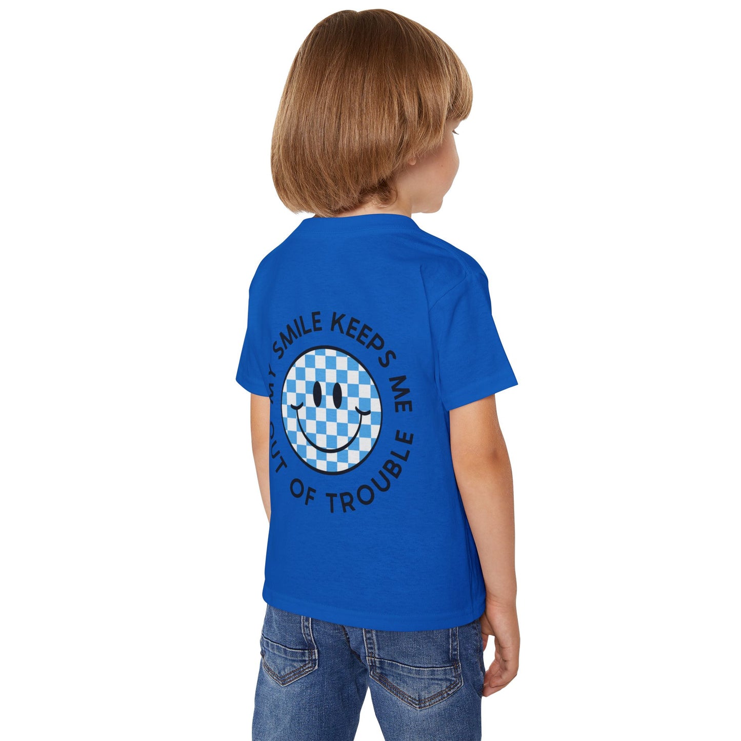 ππ MY SMILE KEEPS ME OUT OF TROUBLE β BLUE CHECKER EDITION ππ