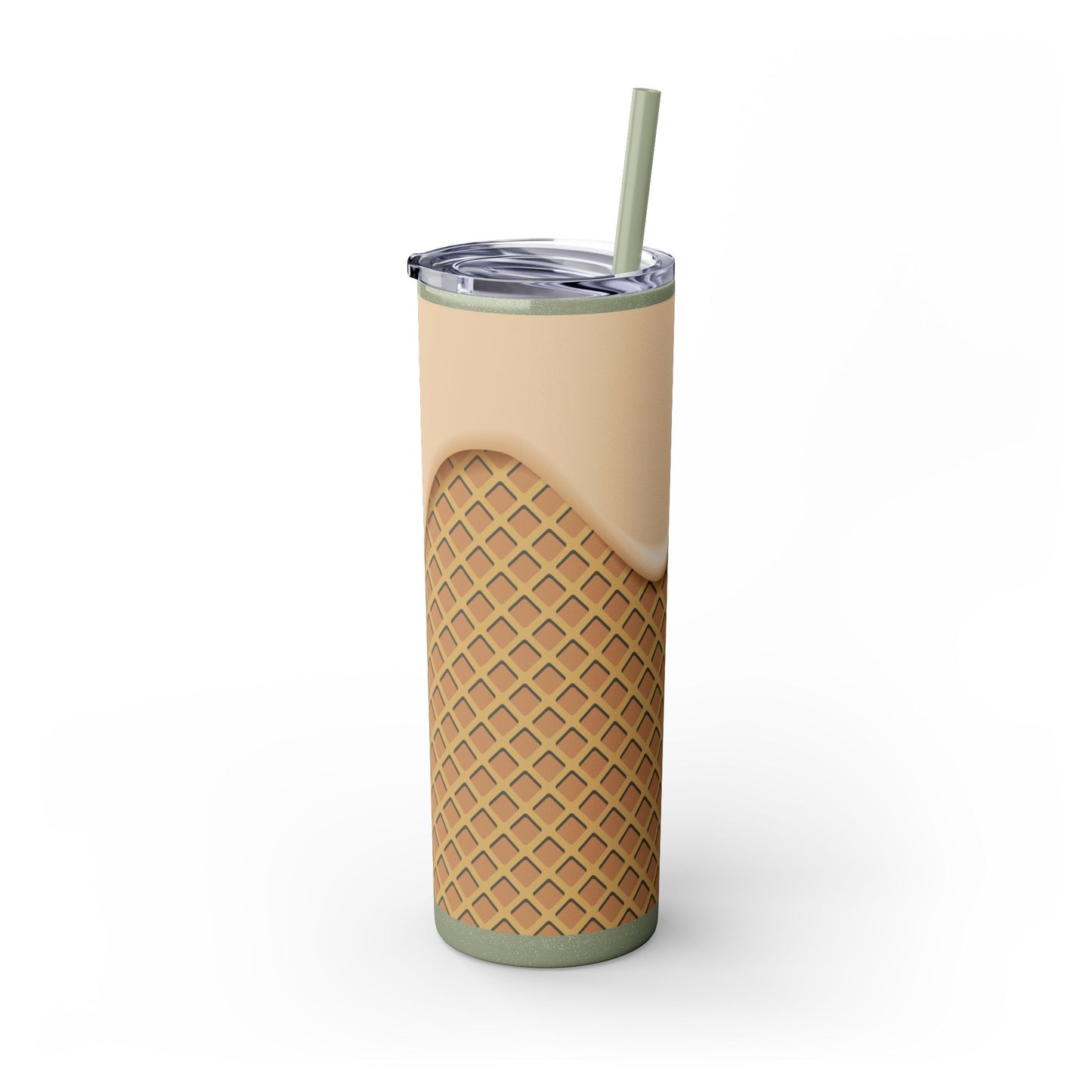 🍦Melt Happens – Ice Cream Cone Skinny Tumbler 🍦20oz