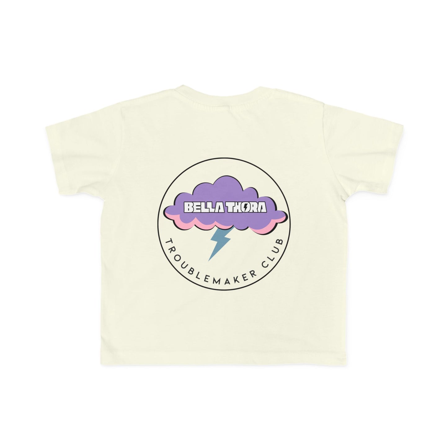 ⚡️ Bella Thora – Troublemaker Club Toddler Tee Design