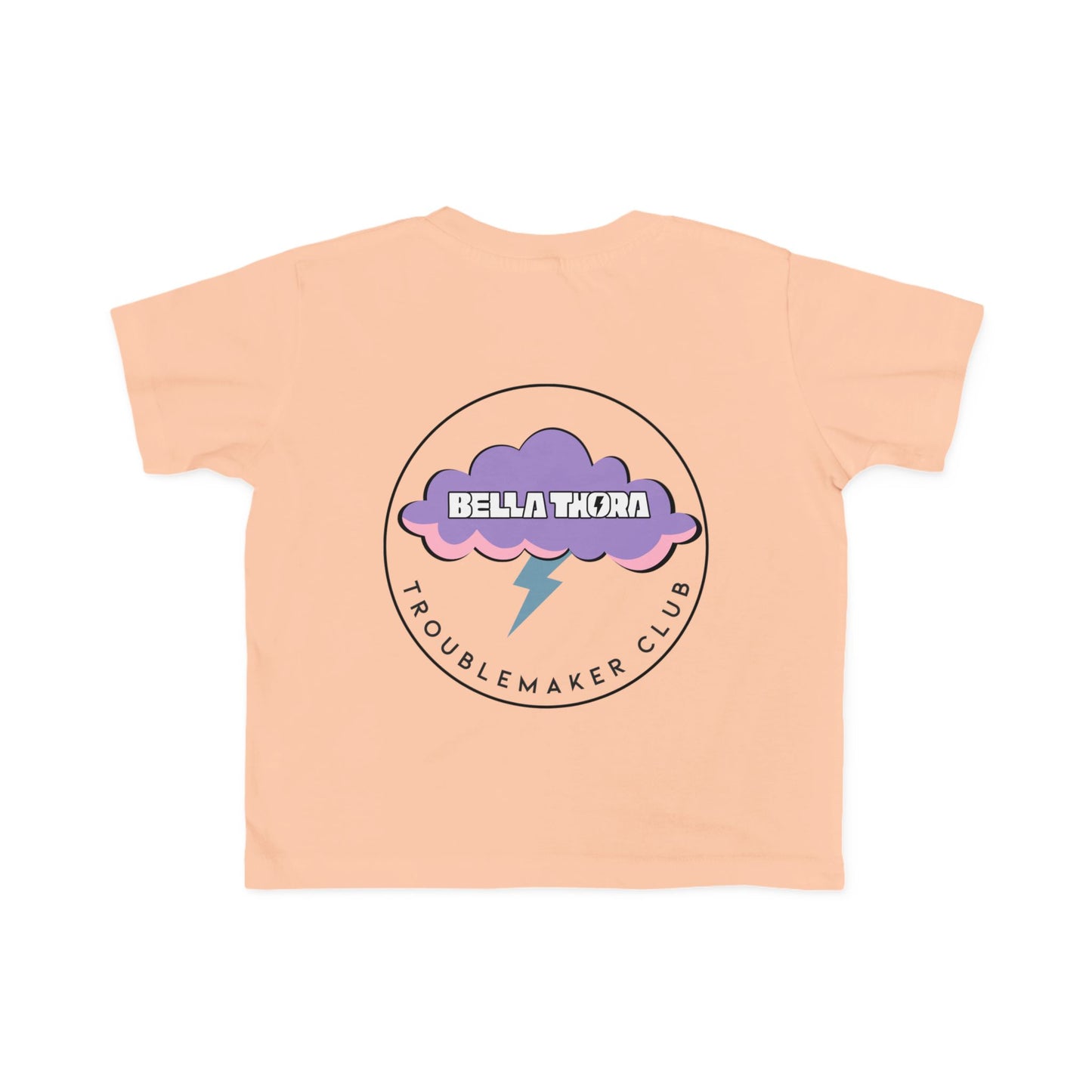 ⚡️ Bella Thora – Troublemaker Club Toddler Tee Design