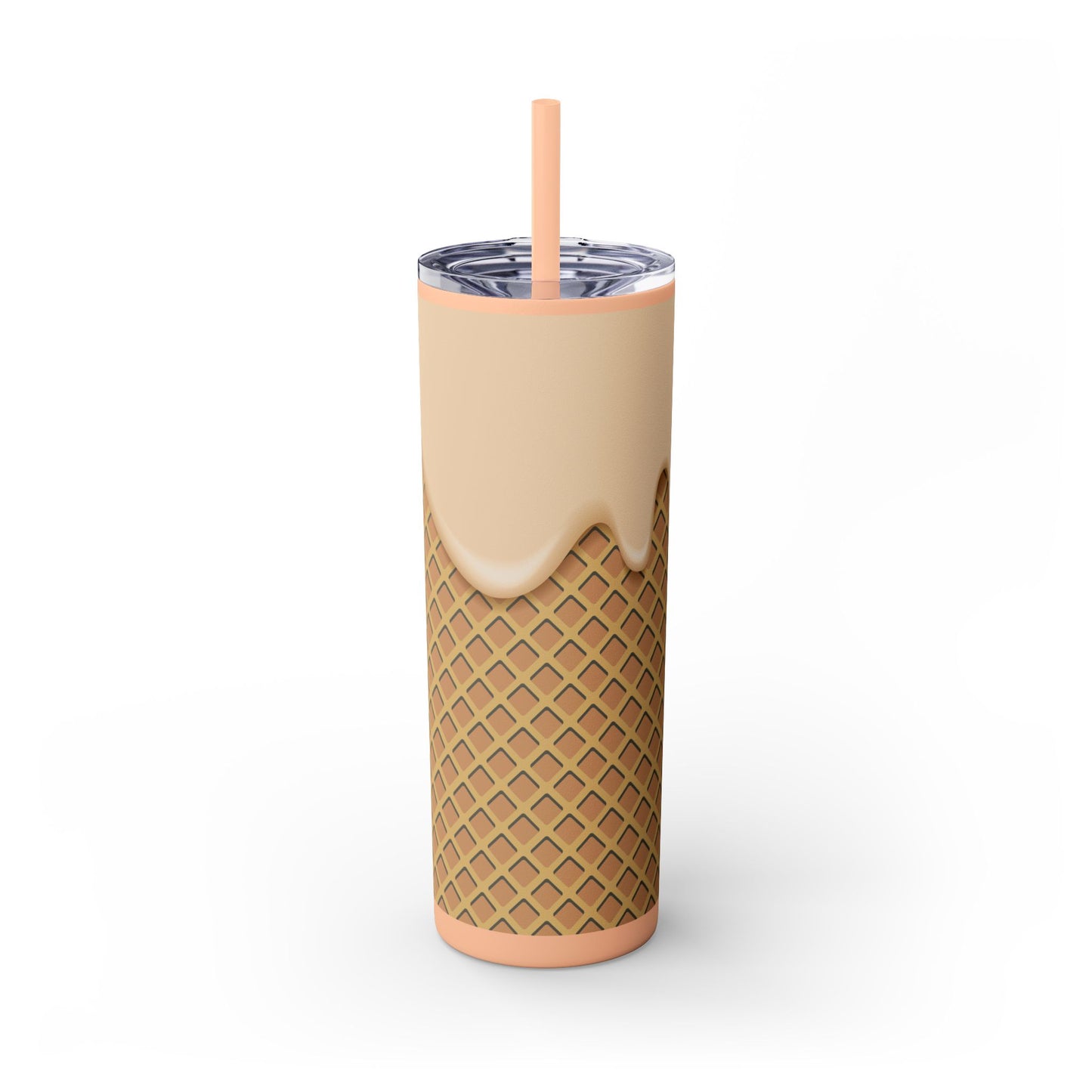 🍦Melt Happens – Ice Cream Cone Skinny Tumbler 🍦20oz