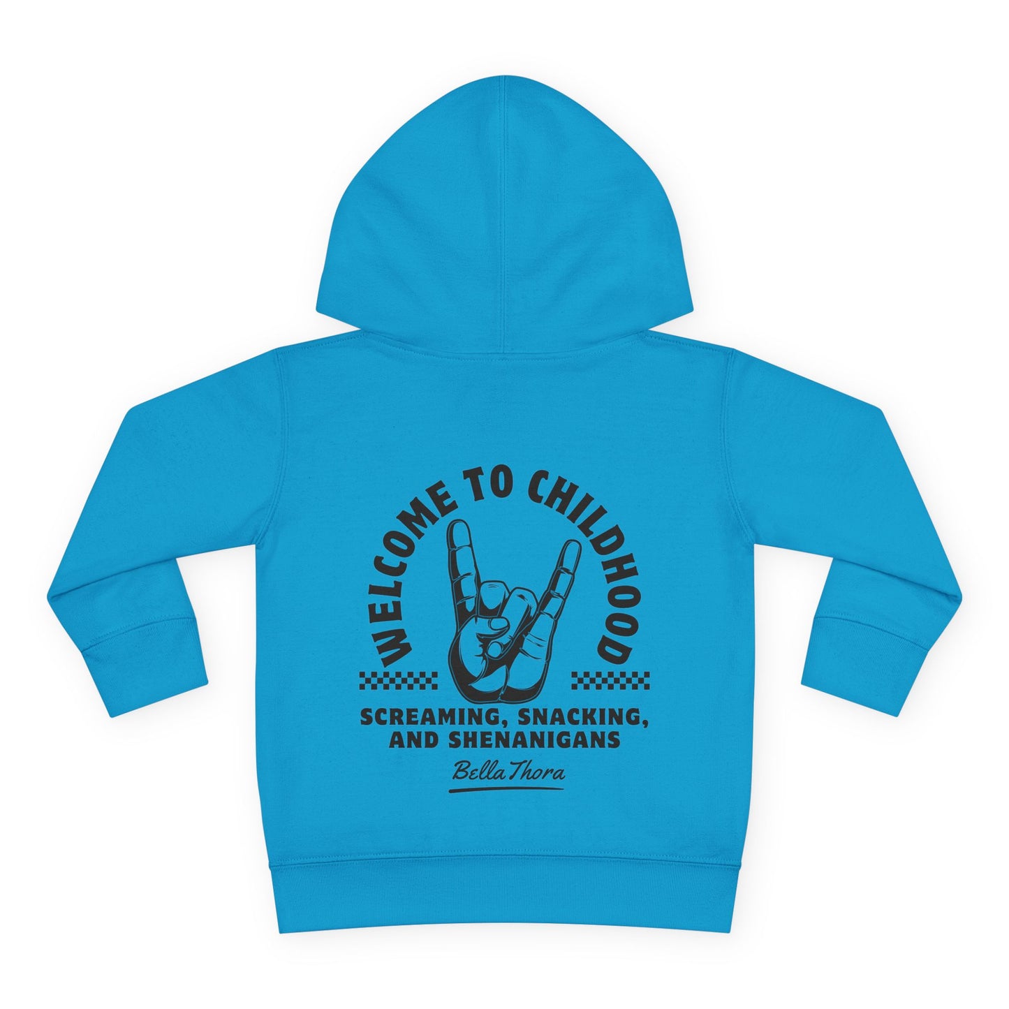 👶 WELCOME TO CHILDHOOD Toddler Pullover Hoodie-Hang Loose!
