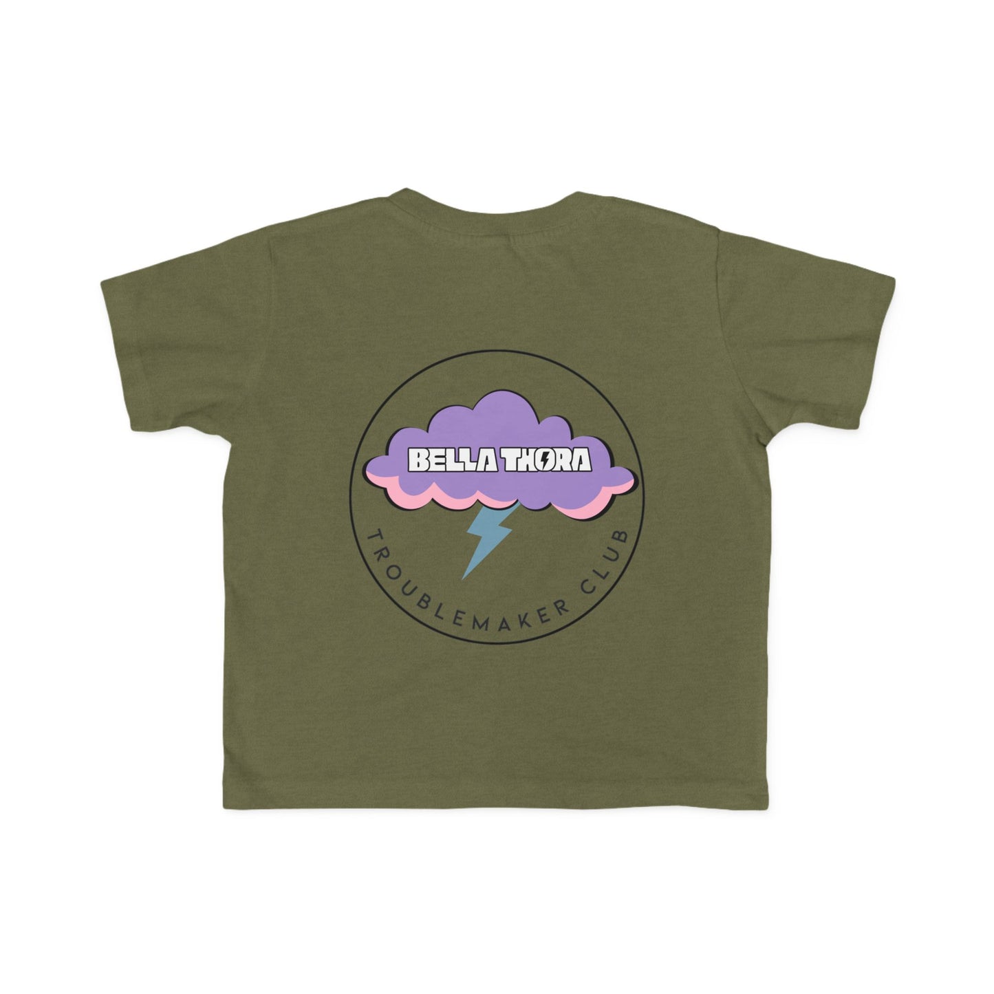 ⚡️ Bella Thora – Troublemaker Club Toddler Tee Design