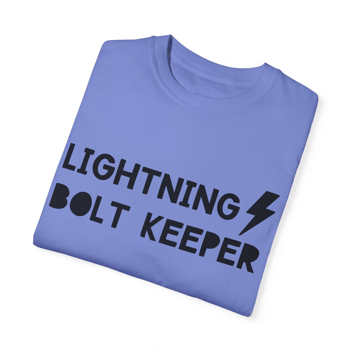 Lightning Bolt Keeper Parent Tee – Powered by Love & Caffeine! ⚡☕