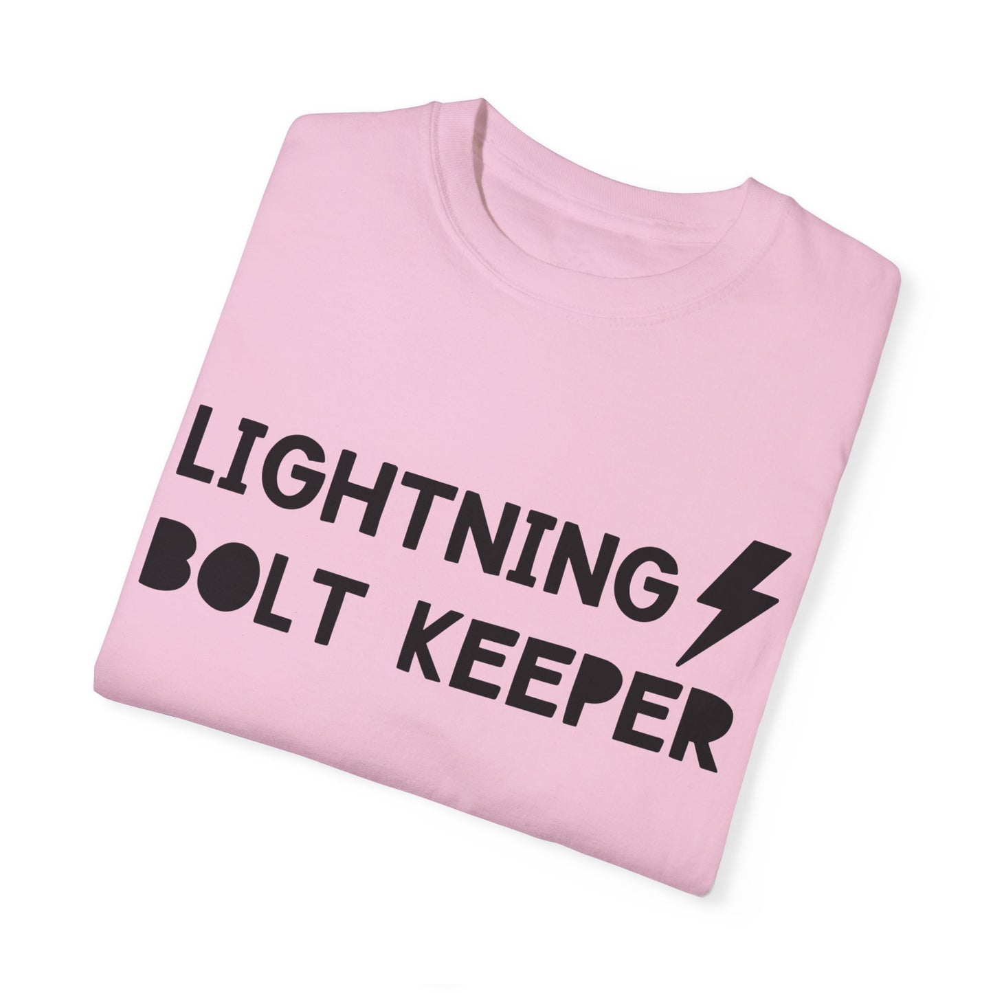 Lightning Bolt Keeper Parent Tee – Powered by Love & Caffeine! ⚡☕