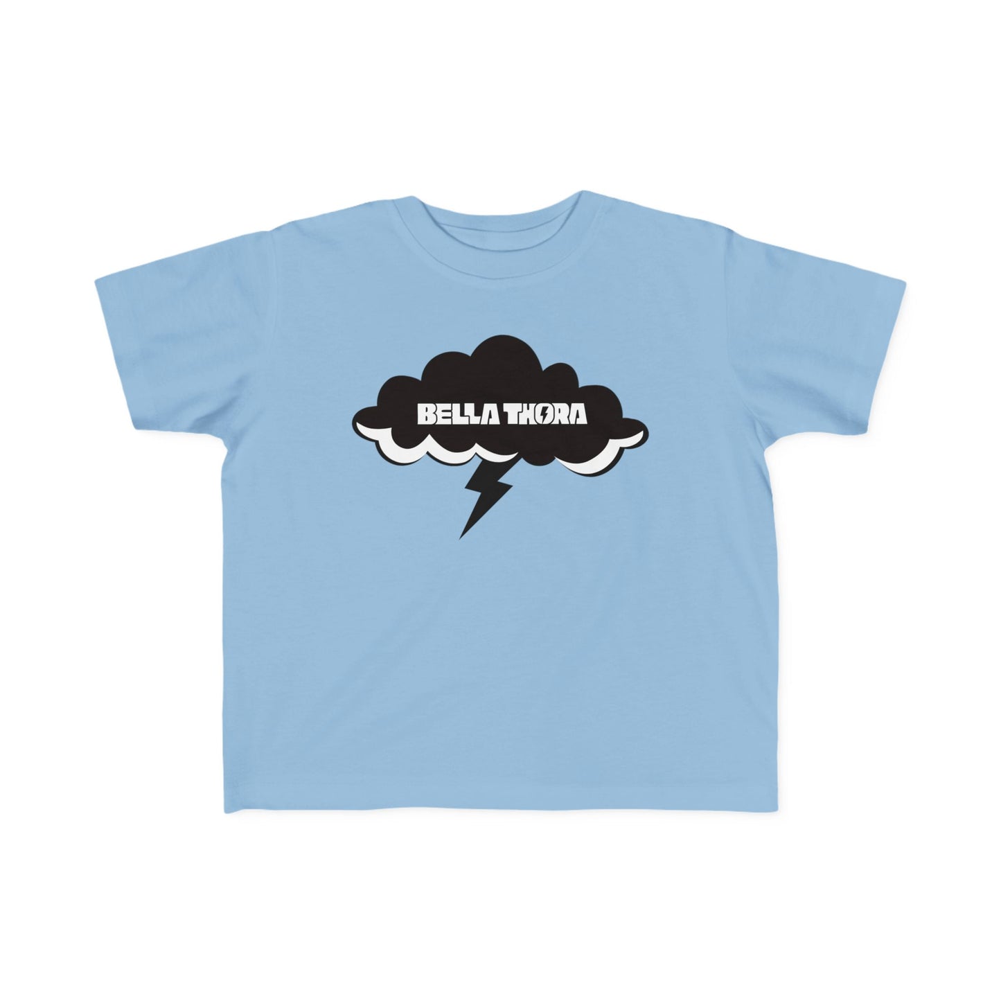⚡️ Bella Thora Toddler Tee – Little Storm, Big Style! FRONT Design