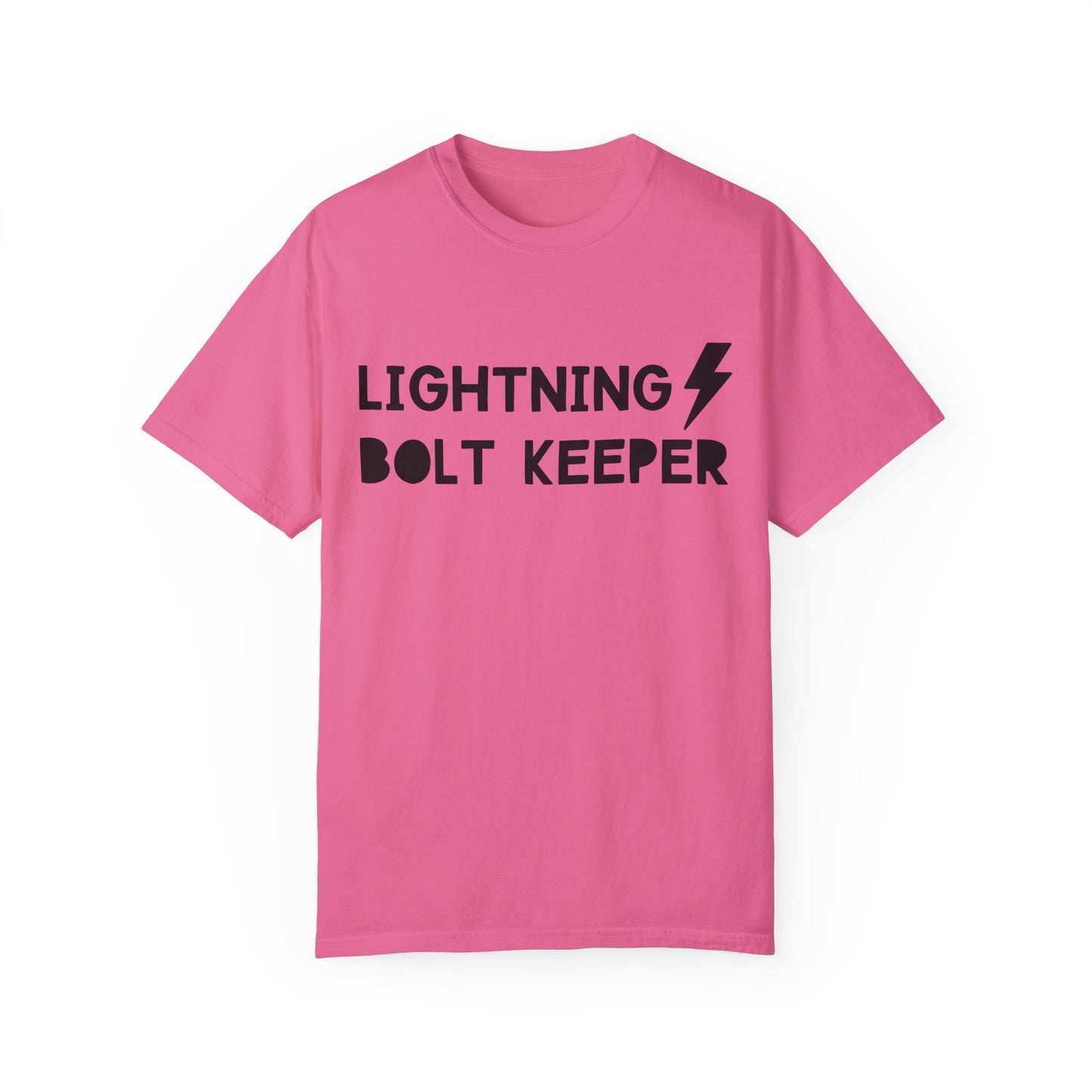 Lightning Bolt Keeper Parent Tee – Powered by Love & Caffeine! ⚡☕