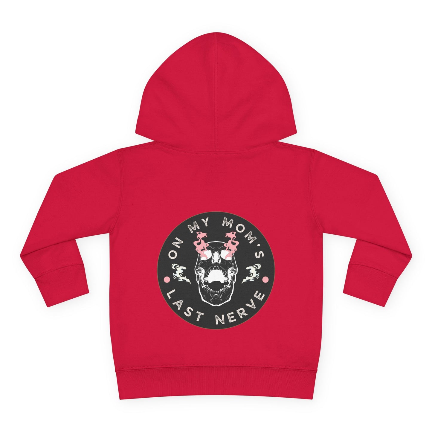 🔥 ON MY MOM'S LAST NERVE Hoodie 🔥Cute Toddler Pullover Fleece Hoodie - Pink Edition