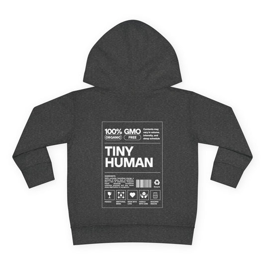 Tiny Human - Toddler Pullover Fleece Hoodie