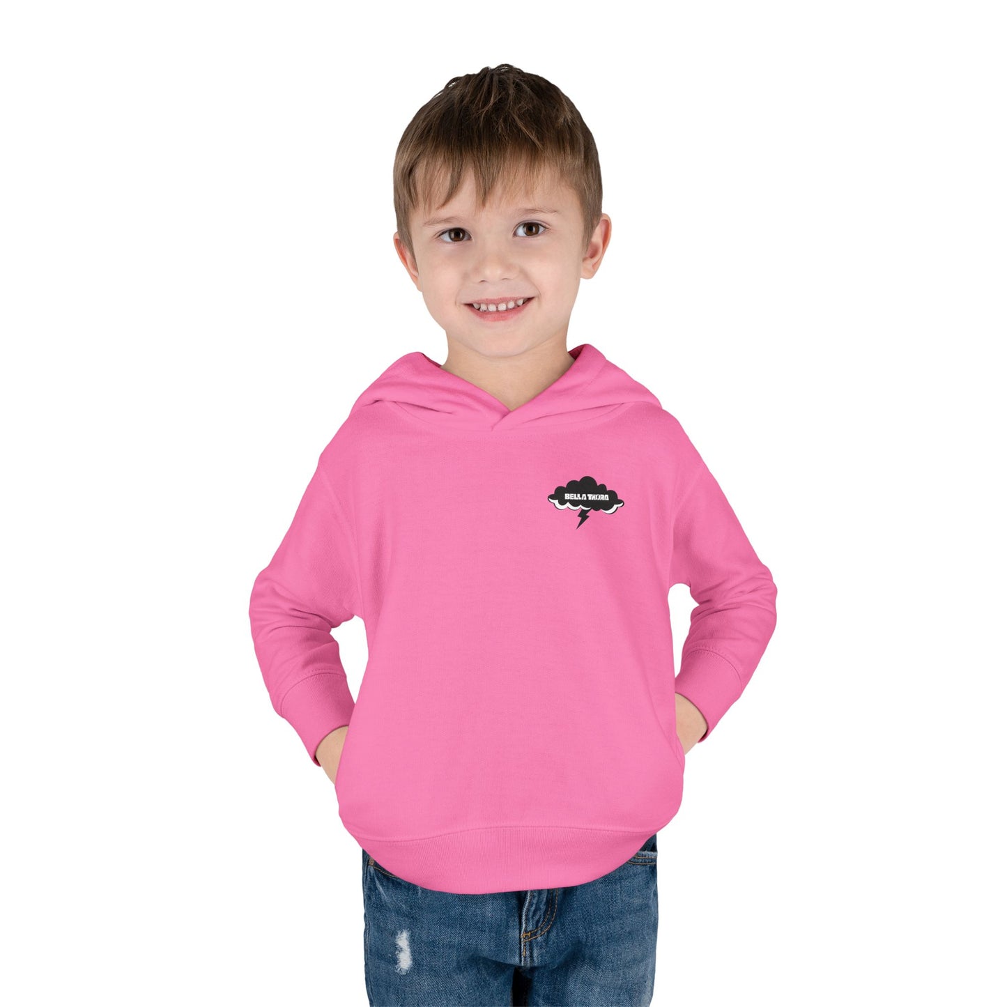 💖 On My Mom’s Last Nerve – Toddler Pullover Hoodie (Pink Flame Edition)