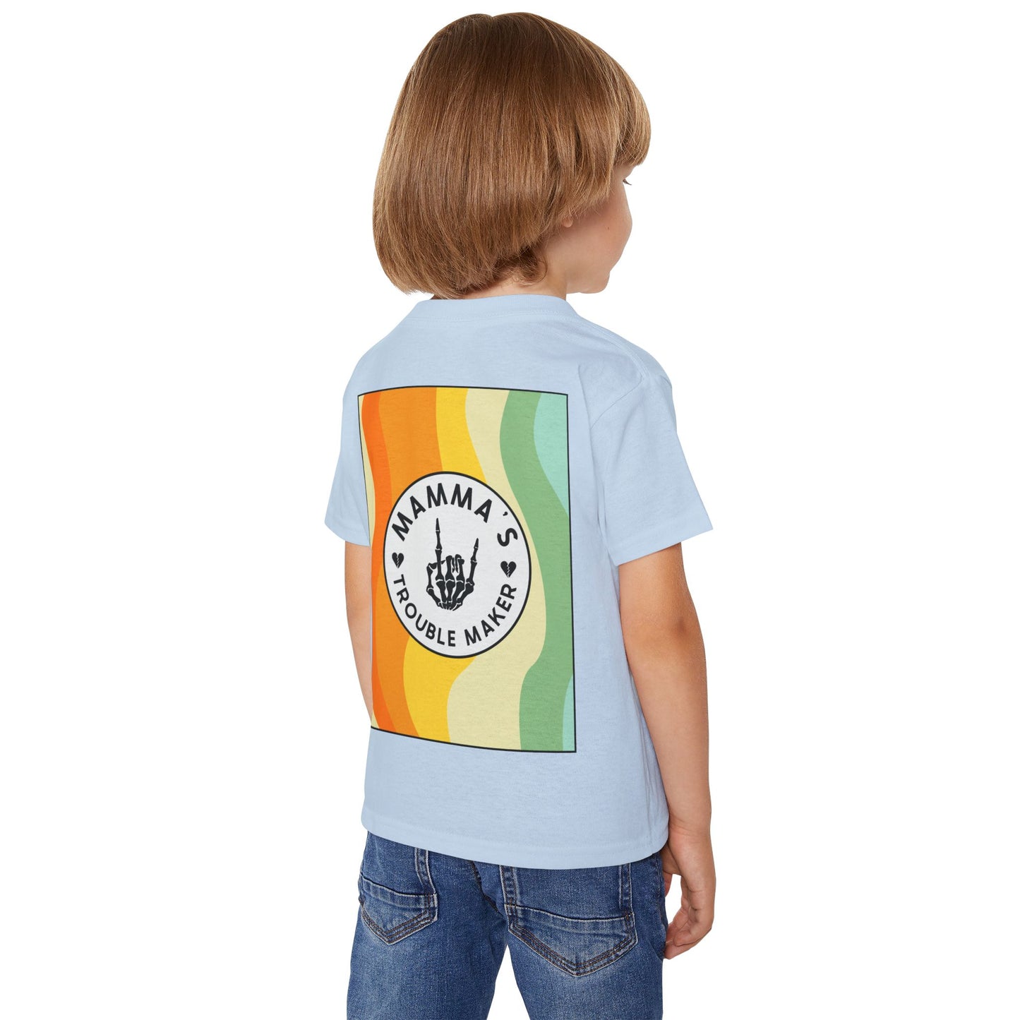 Mamma’s Trouble Maker Toddler Tee – A Little Wild, A Lot of Fun! 🌈🔥