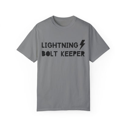 Lightning Bolt Keeper Parent Tee – Powered by Love & Caffeine! ⚡☕